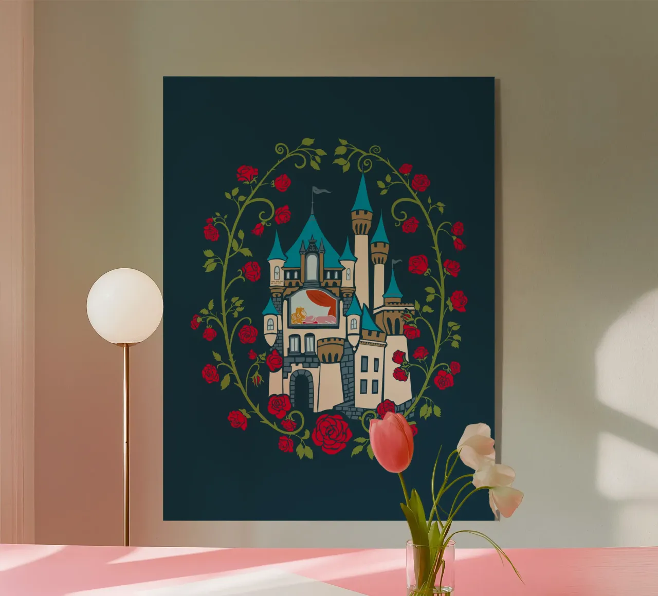 Cuento de hadas de la Bella Durmiente metacrilato de DYDesign