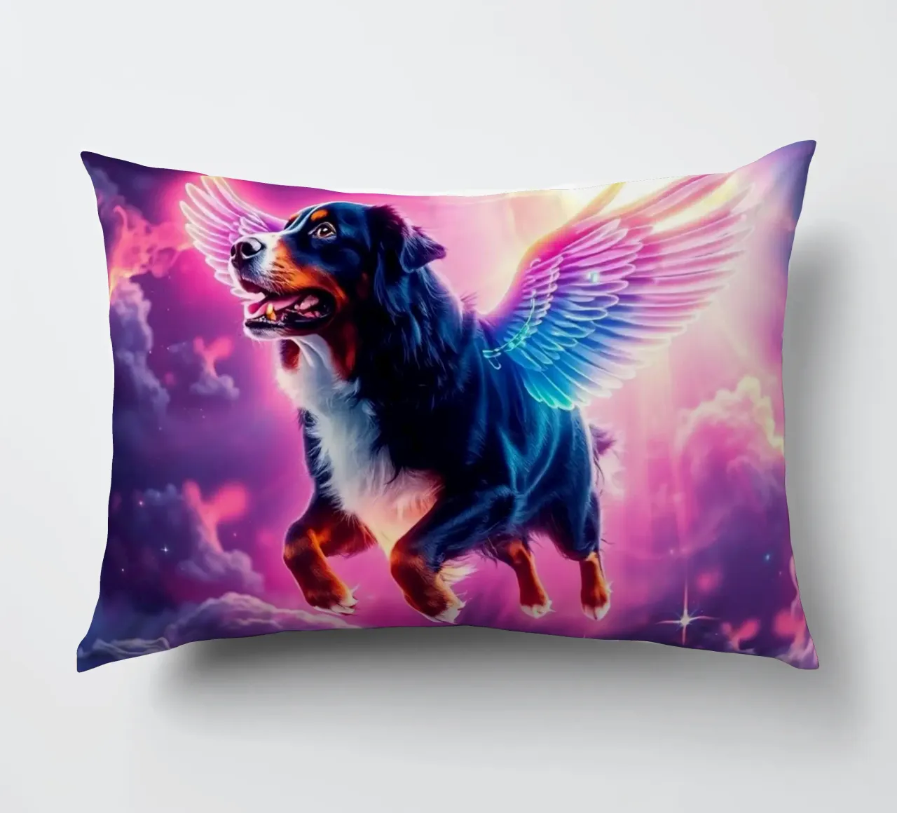 An Angel of Heaven #49 decorative cushion by Yumis.Beargang.and.Me
