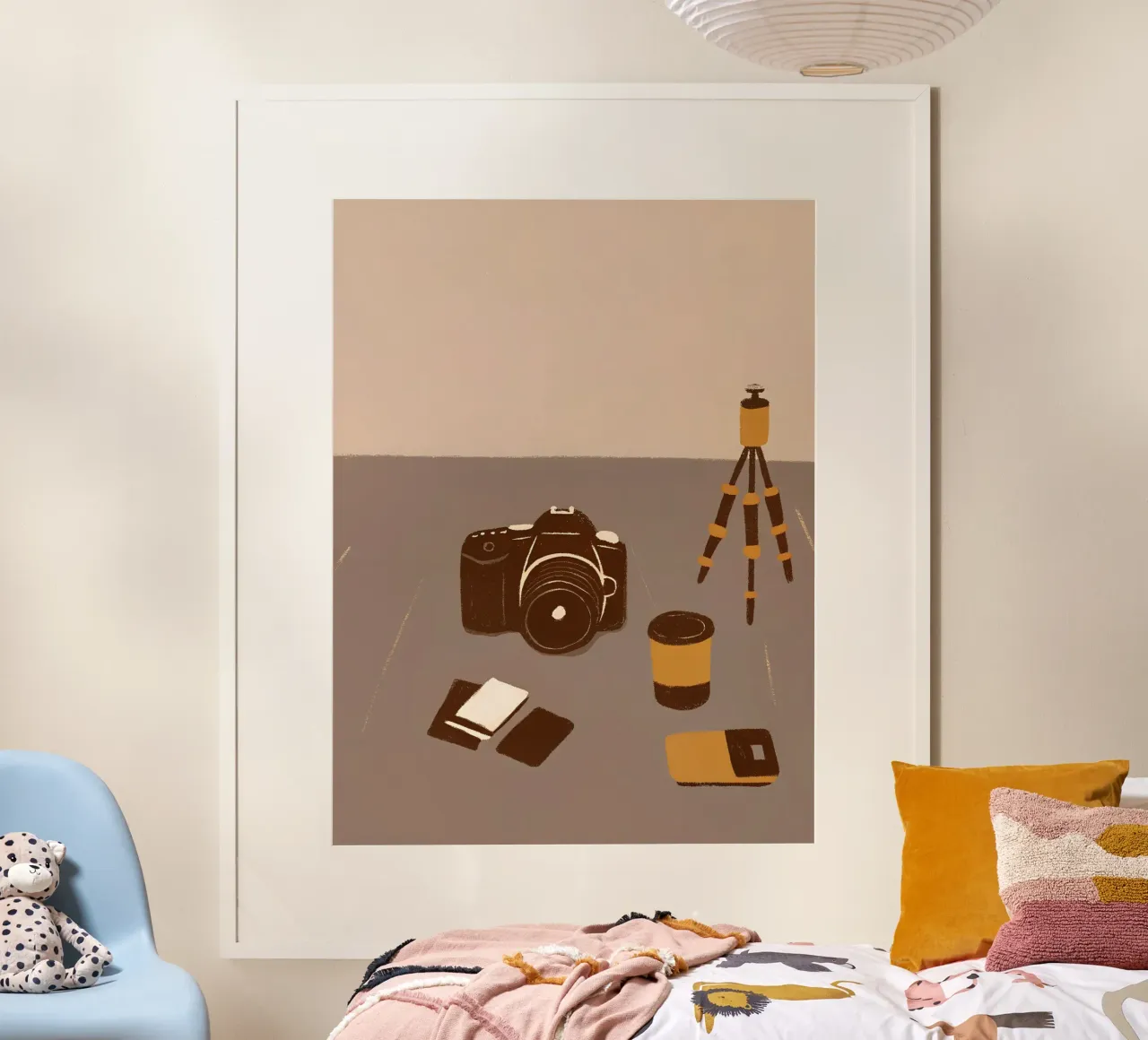 Attrezzatura fotografica Macchina fotografica poster con telaio in plastica da PERSONAL TOUCH