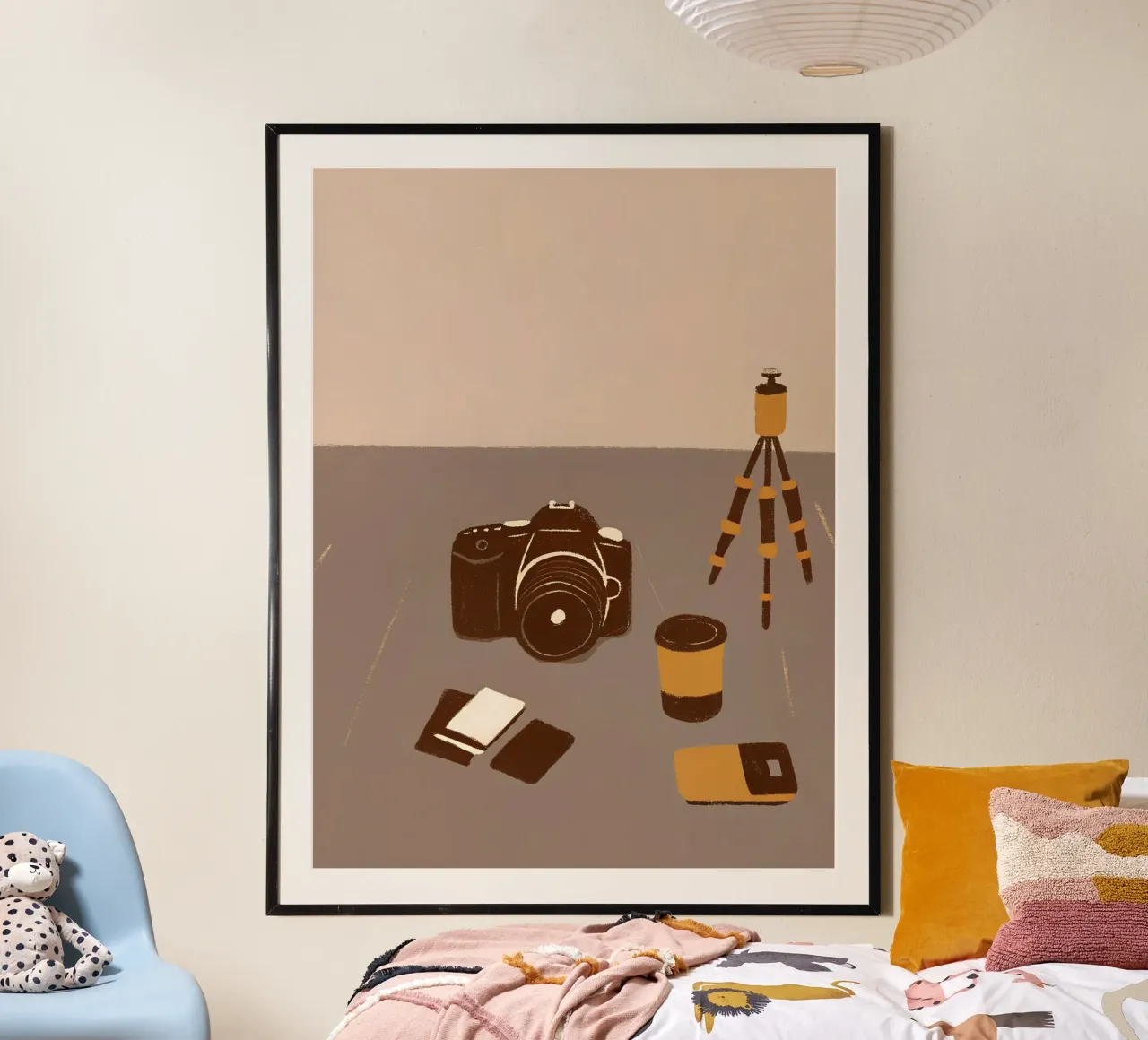 Attrezzatura fotografica Macchina fotografica poster con telaio in plastica da PERSONAL TOUCH