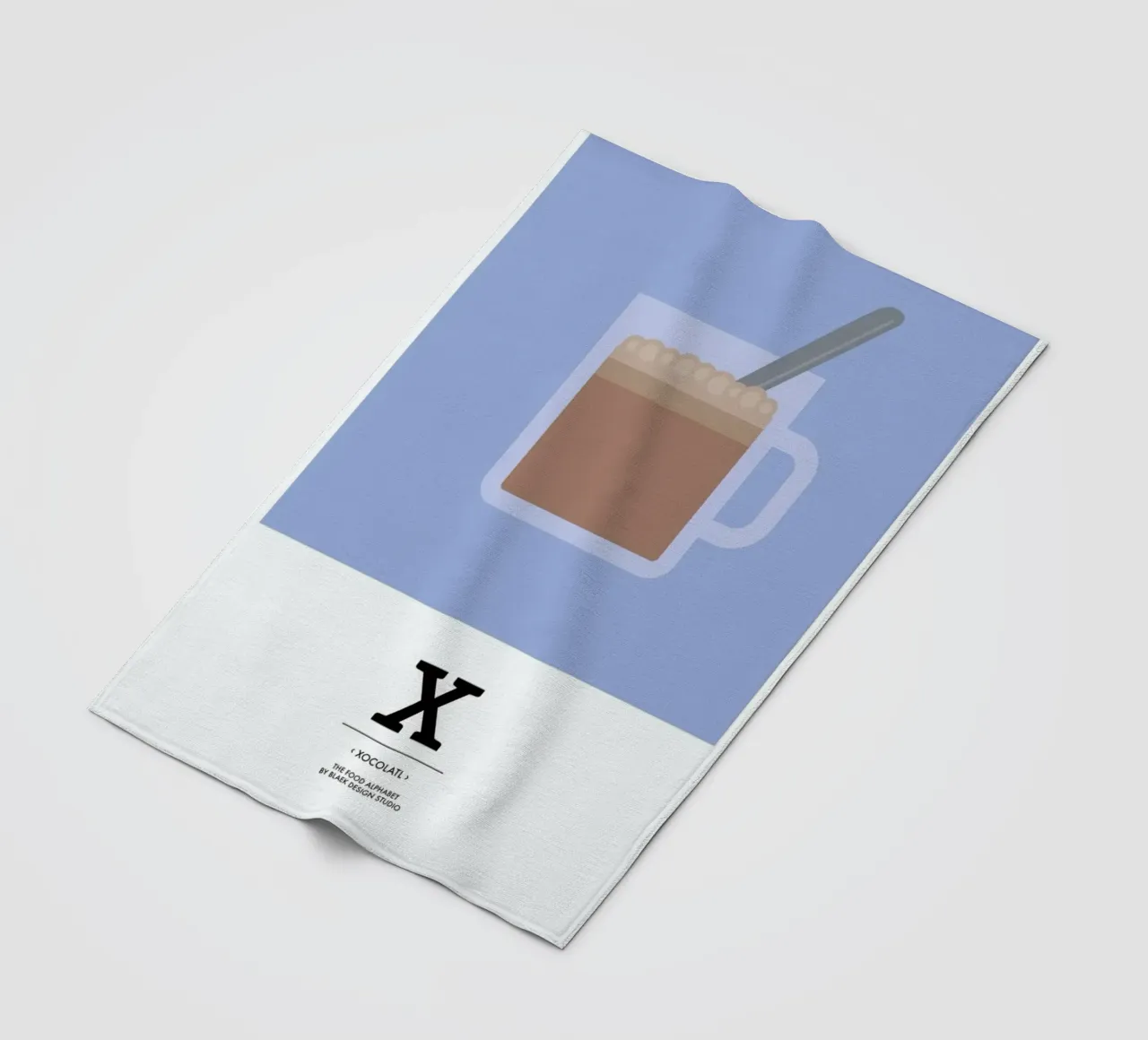 „The Food Alphabet“ - X like Xocolatl coperta in pile da BLAEK Design Studio
