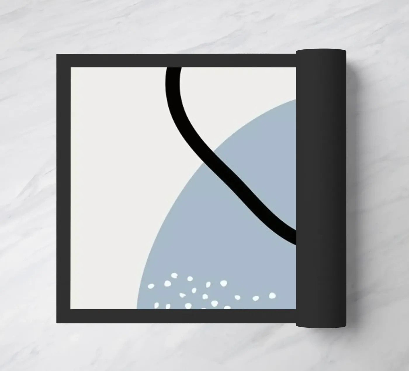 Ice Blue doormat by Studio One