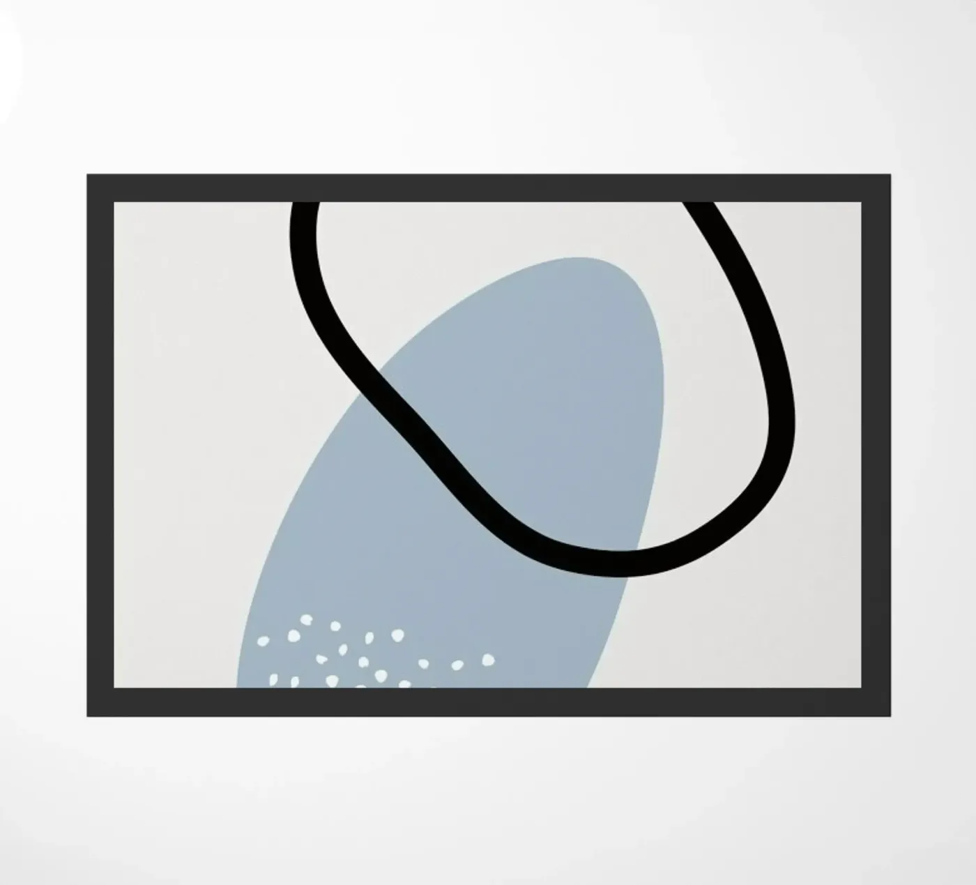 Ice Blue doormat by Studio One