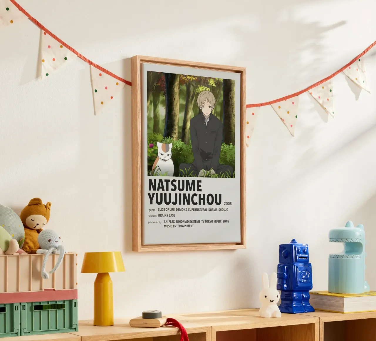 NATSUME YUUJINCHOU  2008 tela con Cornice a cassetta da Totoya