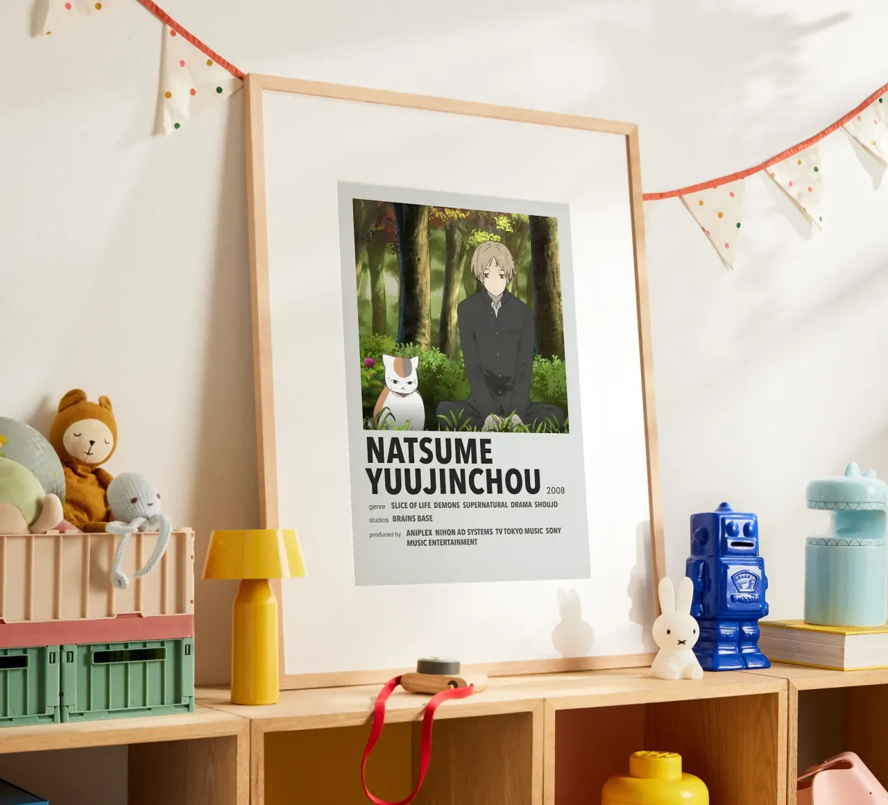 NATSUME YUUJINCHOU  2008 poster da Totoya