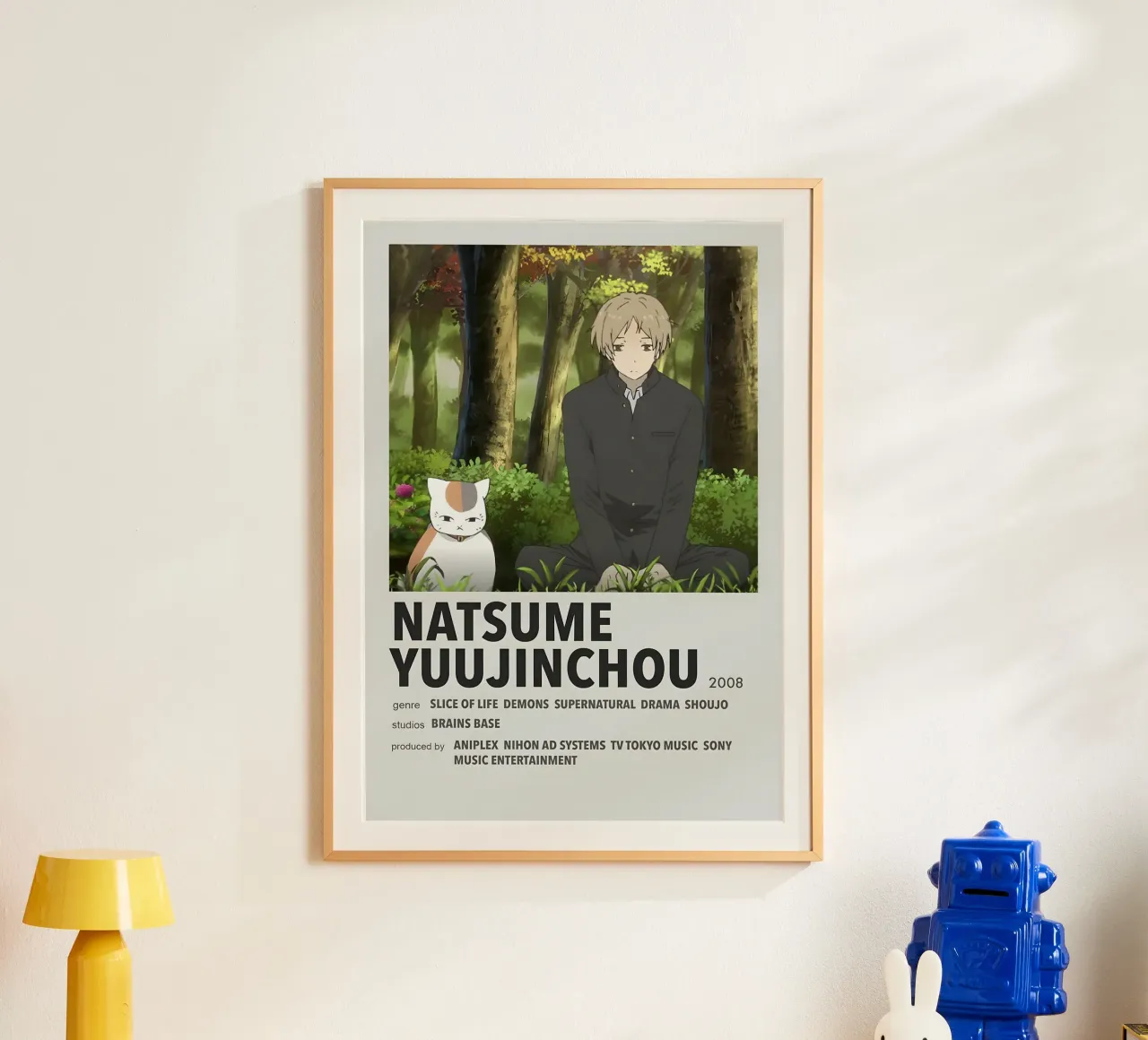 NATSUME YUUJINCHOU  2008 poster da Totoya