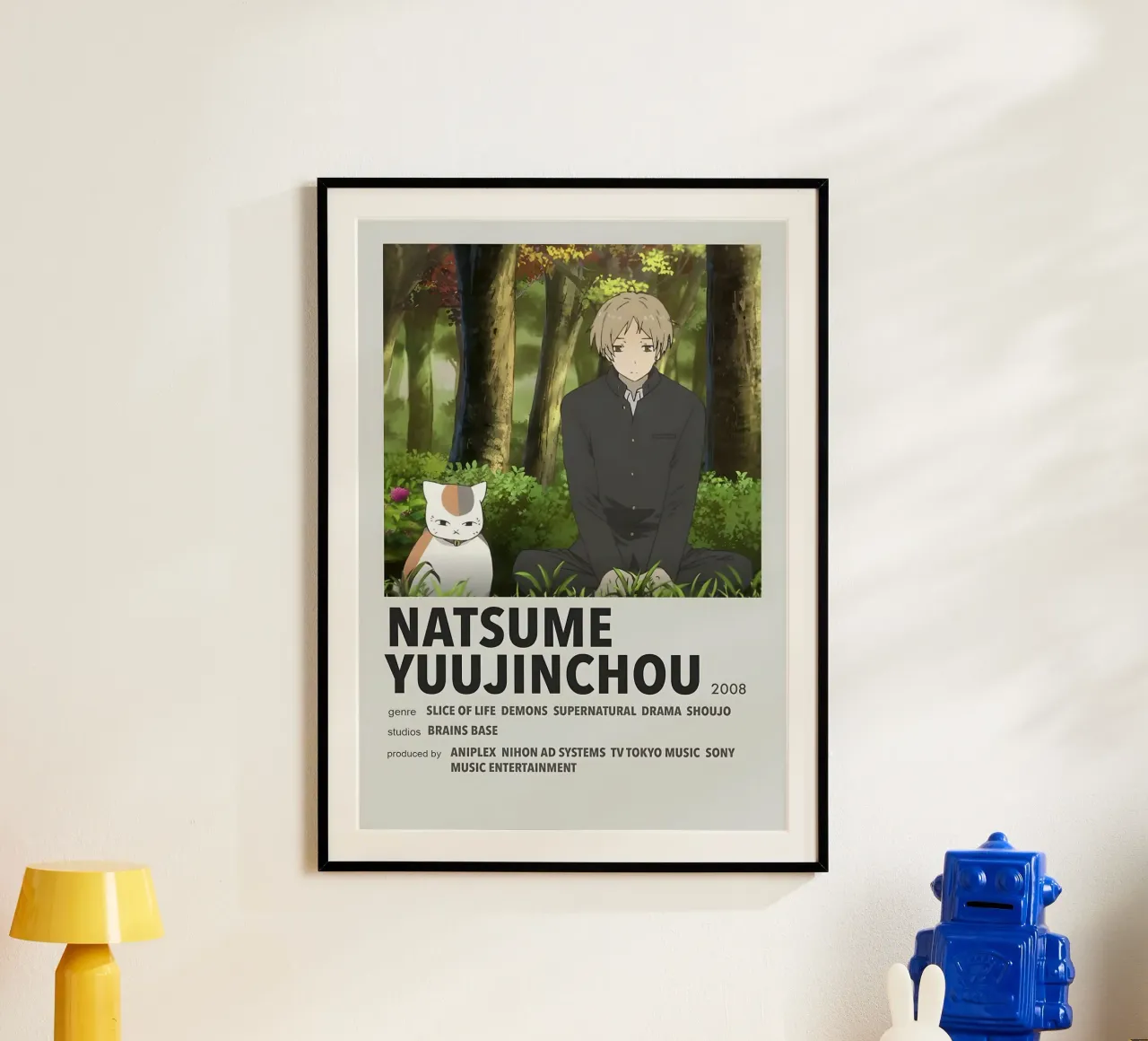 NATSUME YUUJINCHOU  2008 poster da Totoya