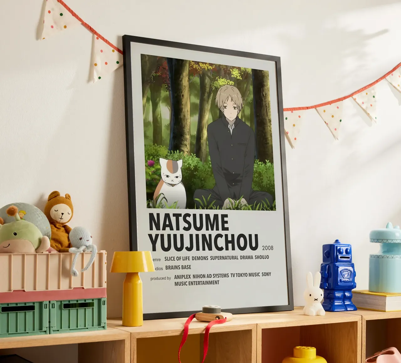 NATSUME YUUJINCHOU  2008 poster da Totoya