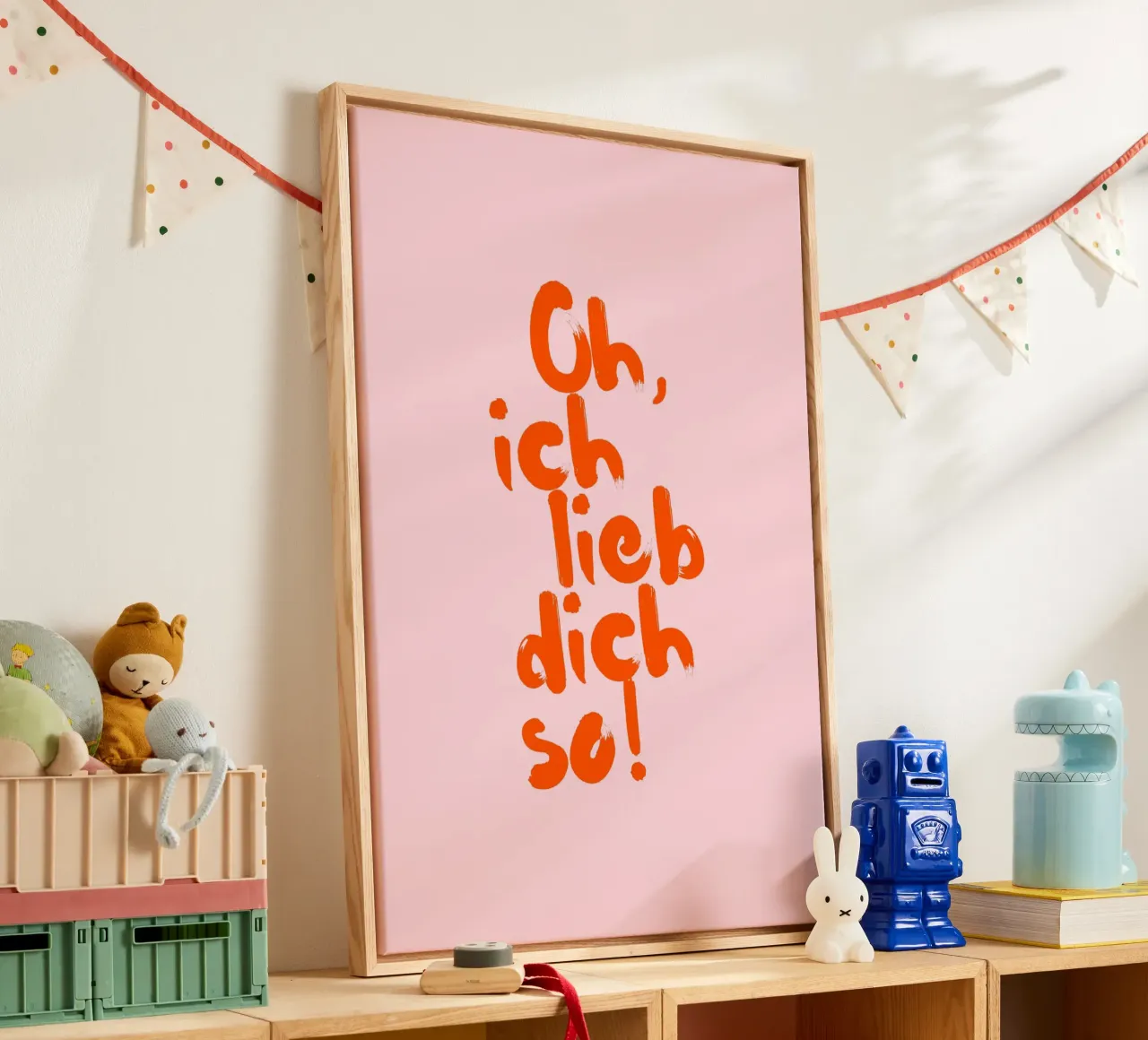 Oh, ich lieb dich so canvas by Ohkimiko