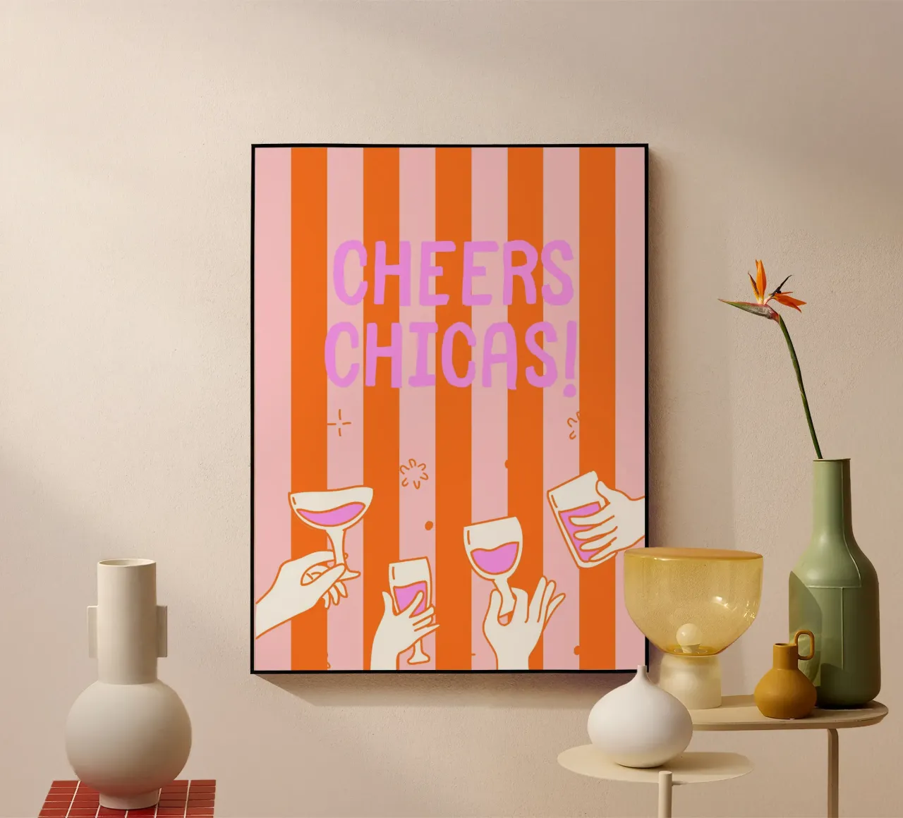 Cheers chicas plexiglass da Ohkimiko