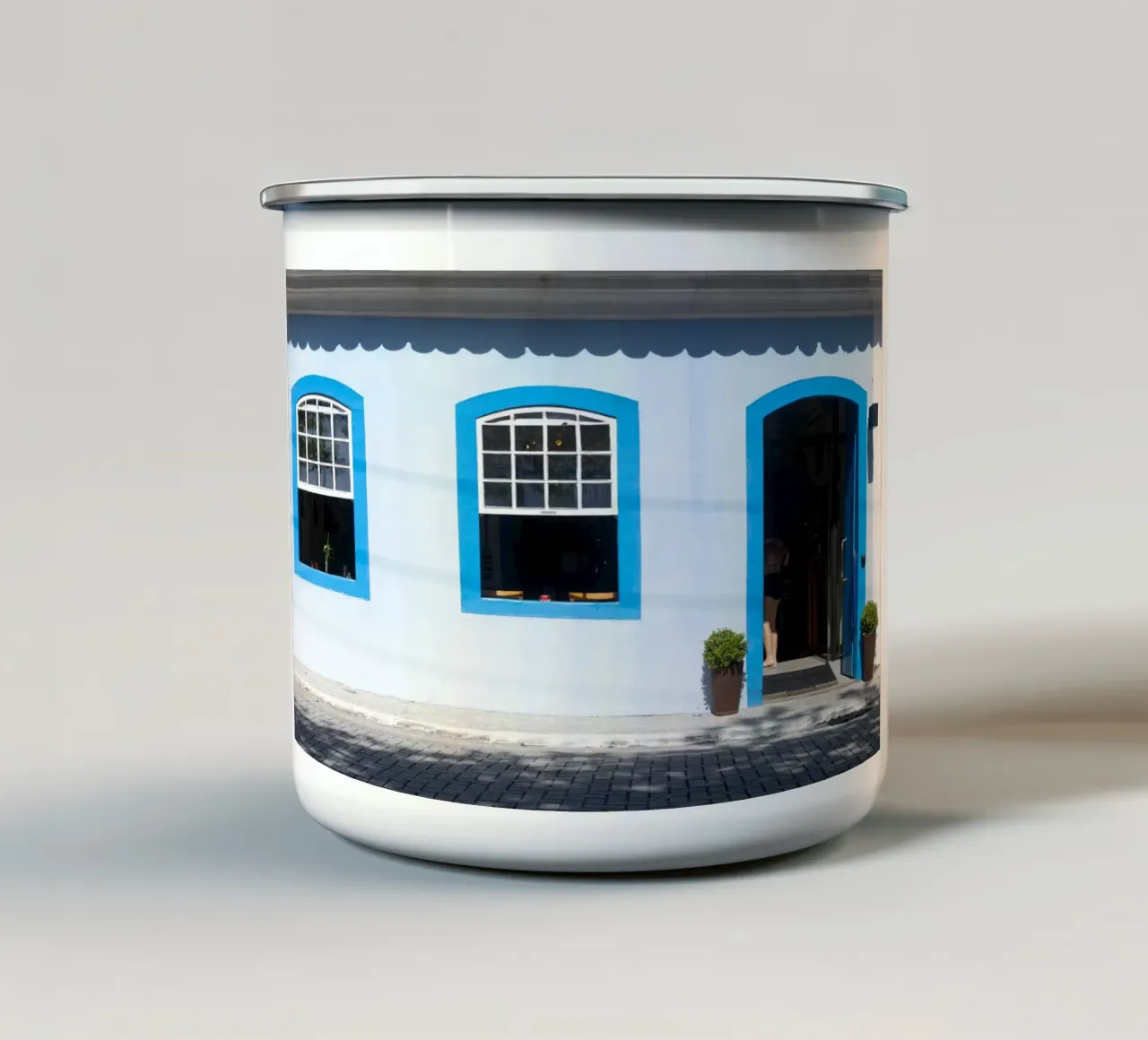 Urbano #3 tazza in smalto da rafael campezato
