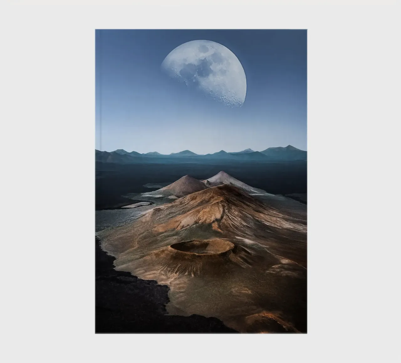 Volcanis notebook by Stellar Dream Art