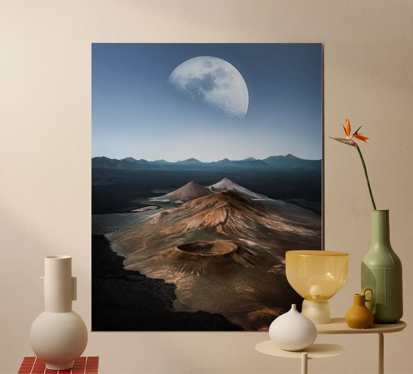 Volcanis poster van Stellar Dream Art