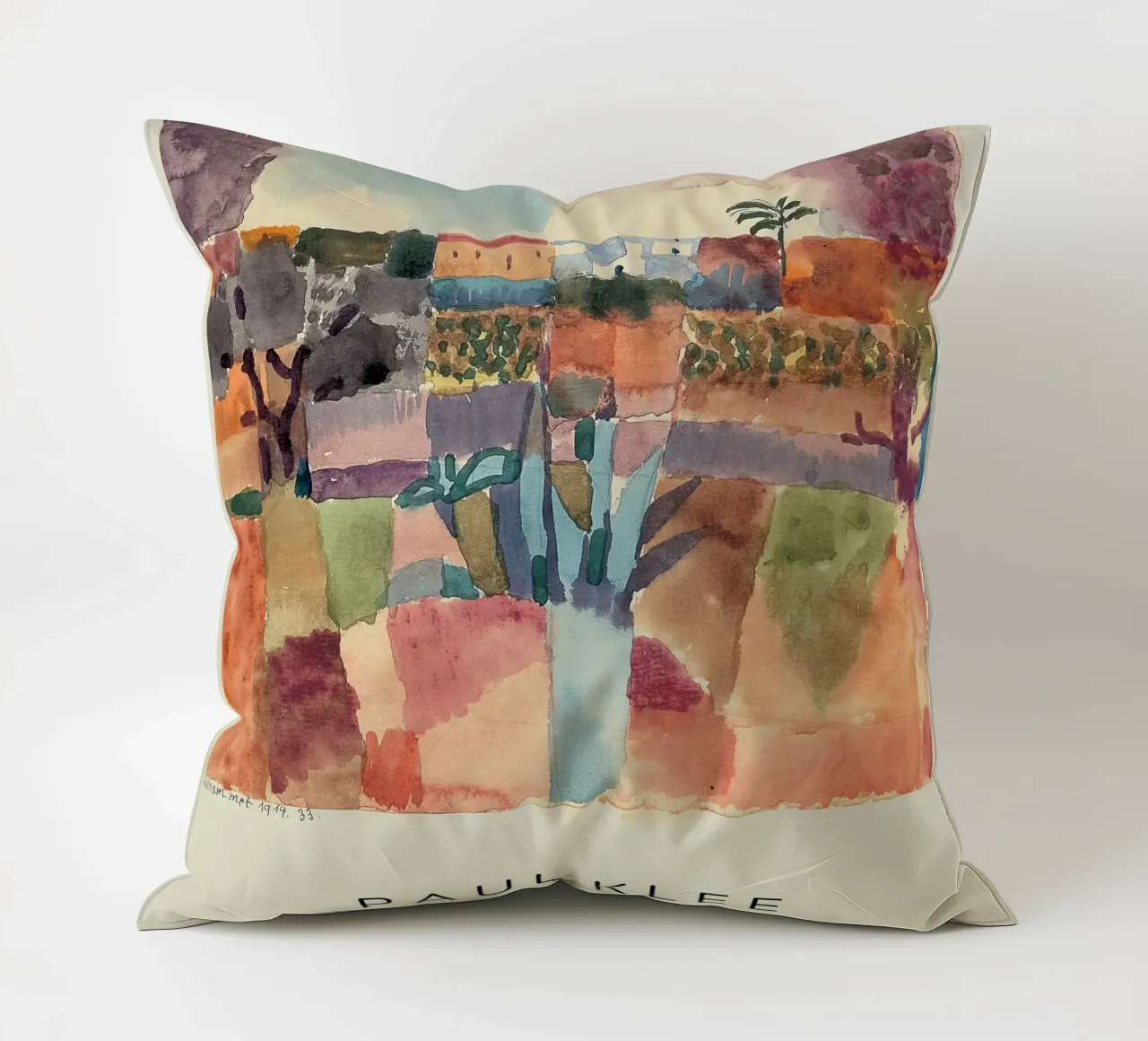 Paul Klee - Hammamet 1914 cuscino da ARTOTHEK