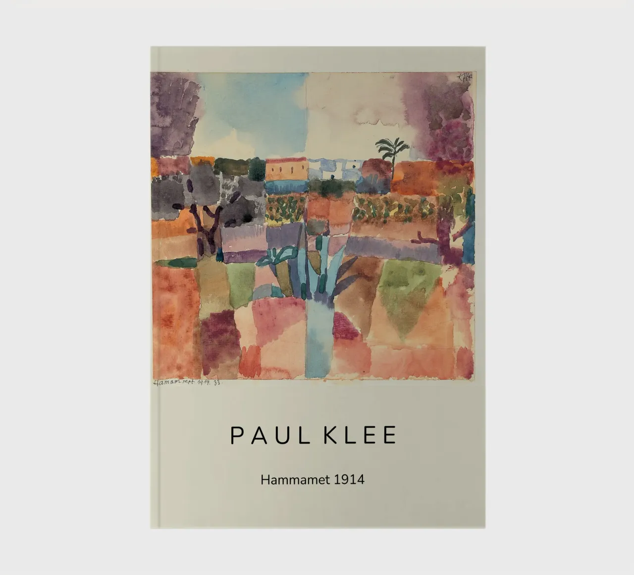 Paul Klee - Hammamet 1914 notebook by ARTOTHEK
