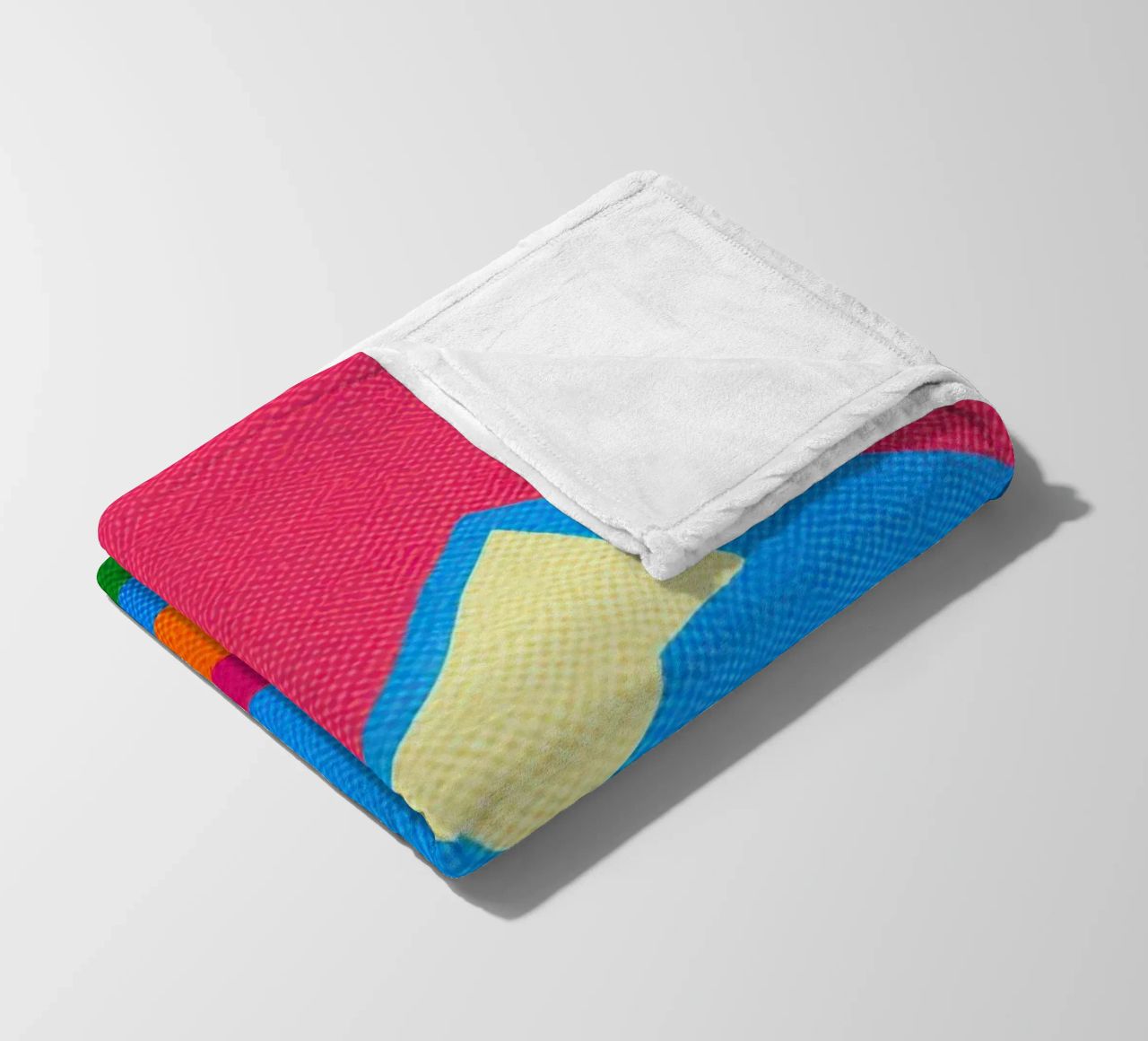 Il Monte Fuji: un'esplosione pop nel cuore del Giappone coperta in pile da Affiches Soleil & Déco Lumineuse – Sunny