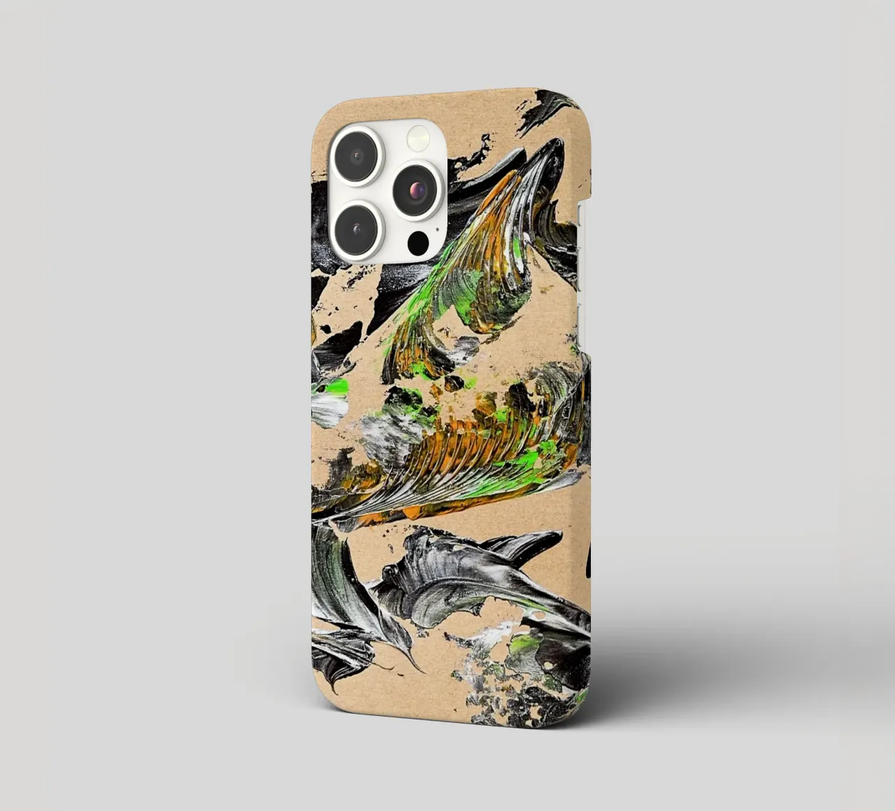 MESSAGE FROM THE HEART 30 cover iphone da Thierry Vobmann Abstract painting