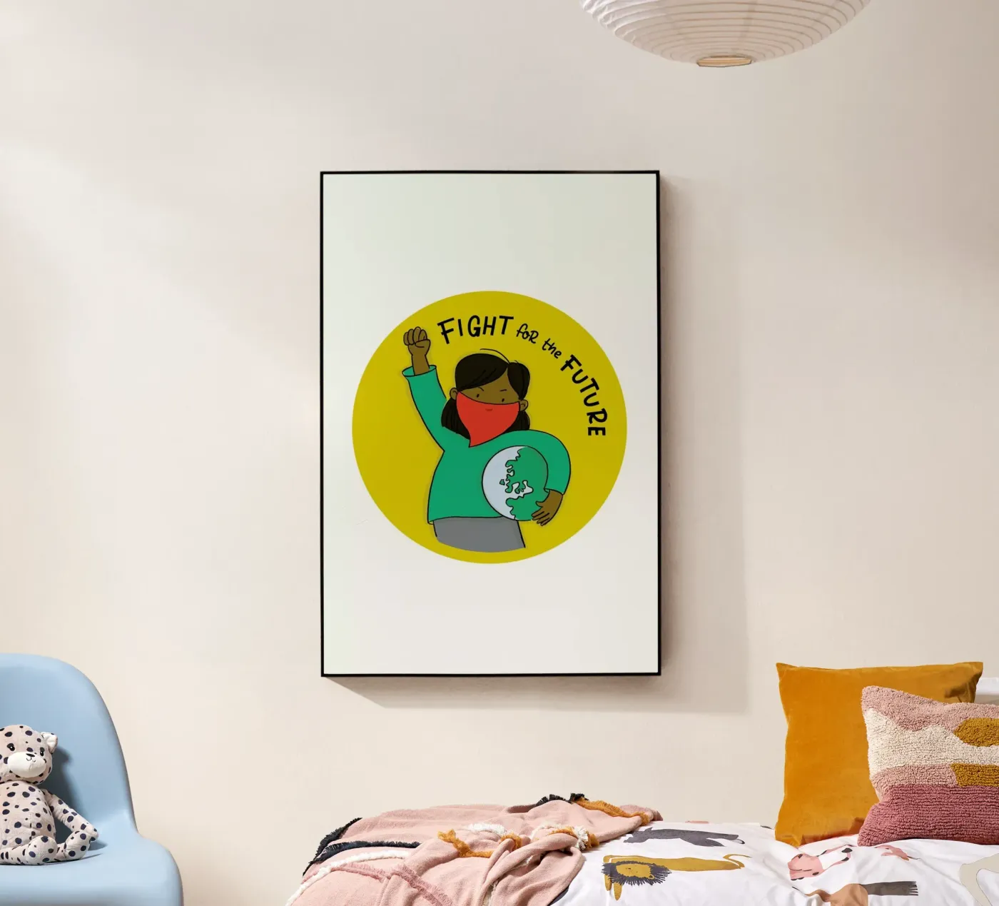 Fight For Future 2 plexiglass da Geborgen Wachsen x JUNIQE