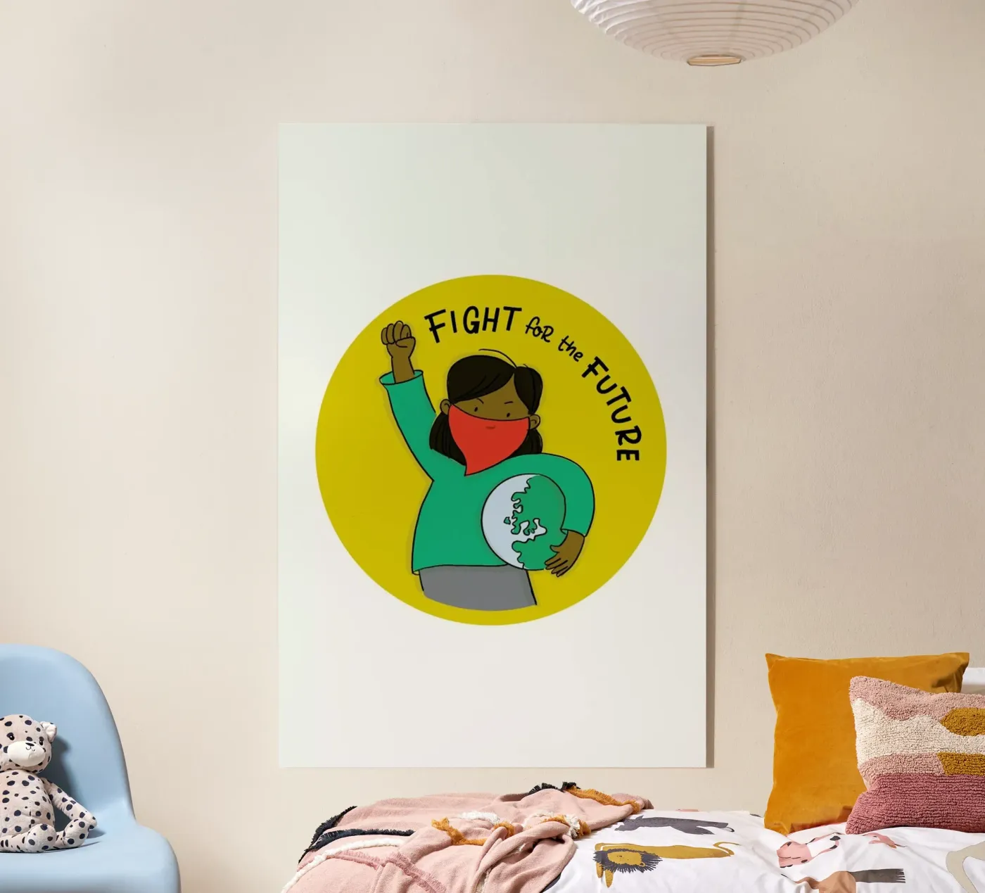 Fight For Future 2 plexiglass da Geborgen Wachsen x JUNIQE