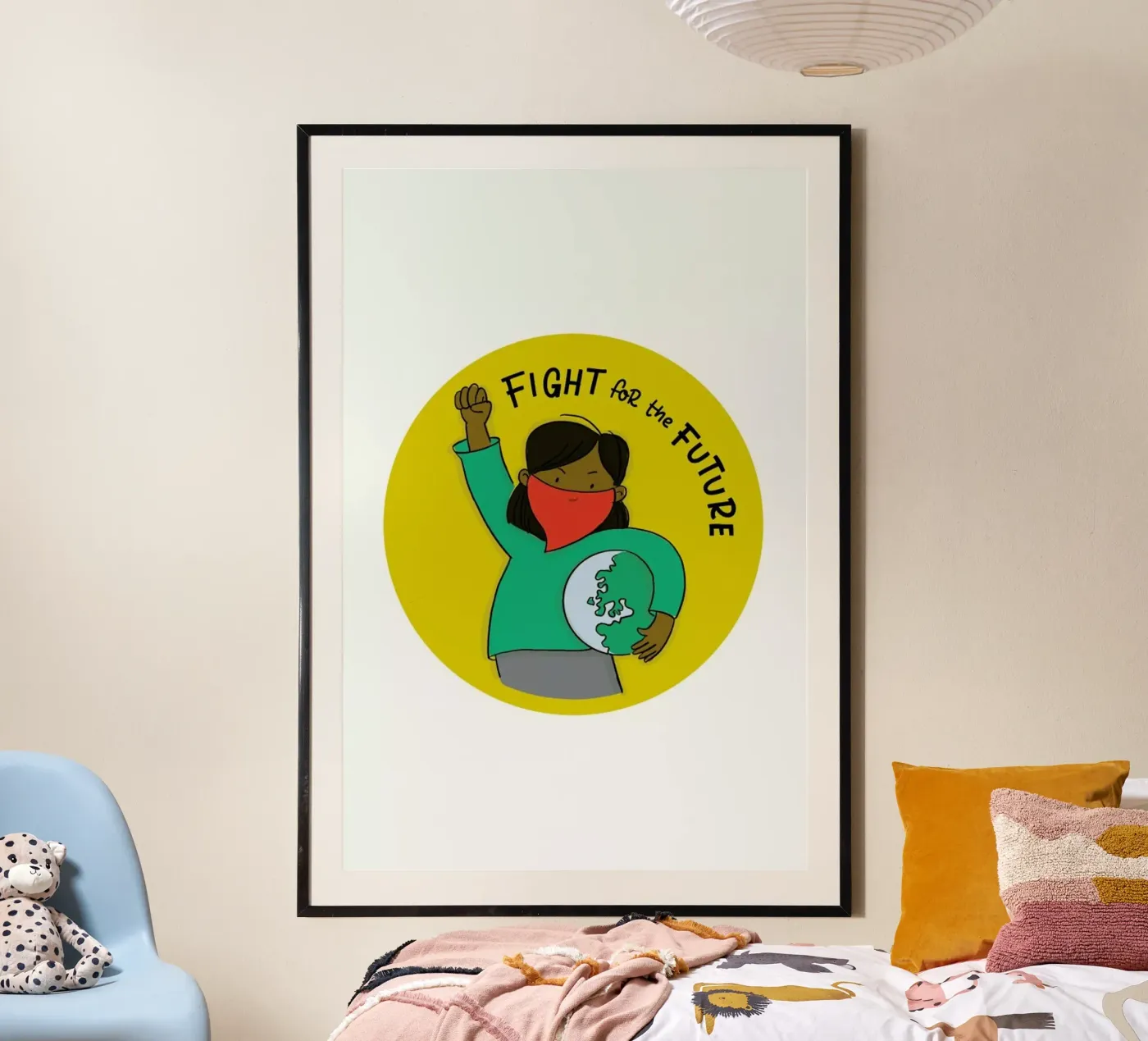 Fight For Future 2 poster da Geborgen Wachsen x JUNIQE