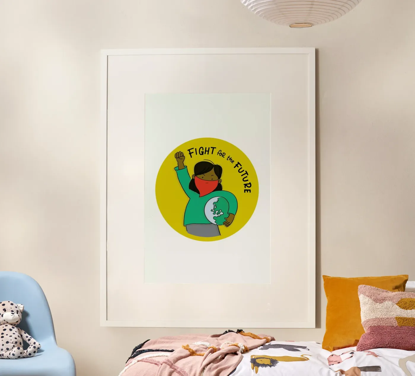 Fight For Future 2 poster da Geborgen Wachsen x JUNIQE