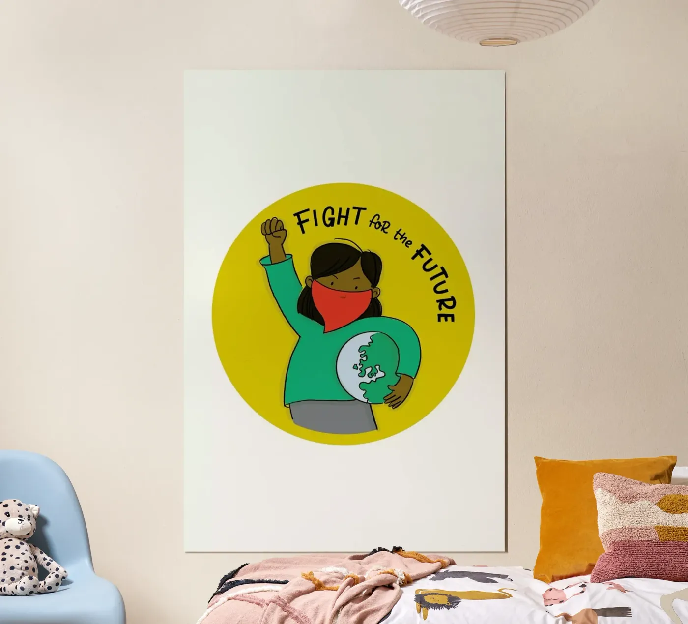 Fight For Future 2 poster da Geborgen Wachsen x JUNIQE