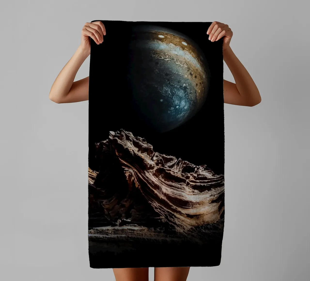 Juvanis towel by Stellar Dream Art