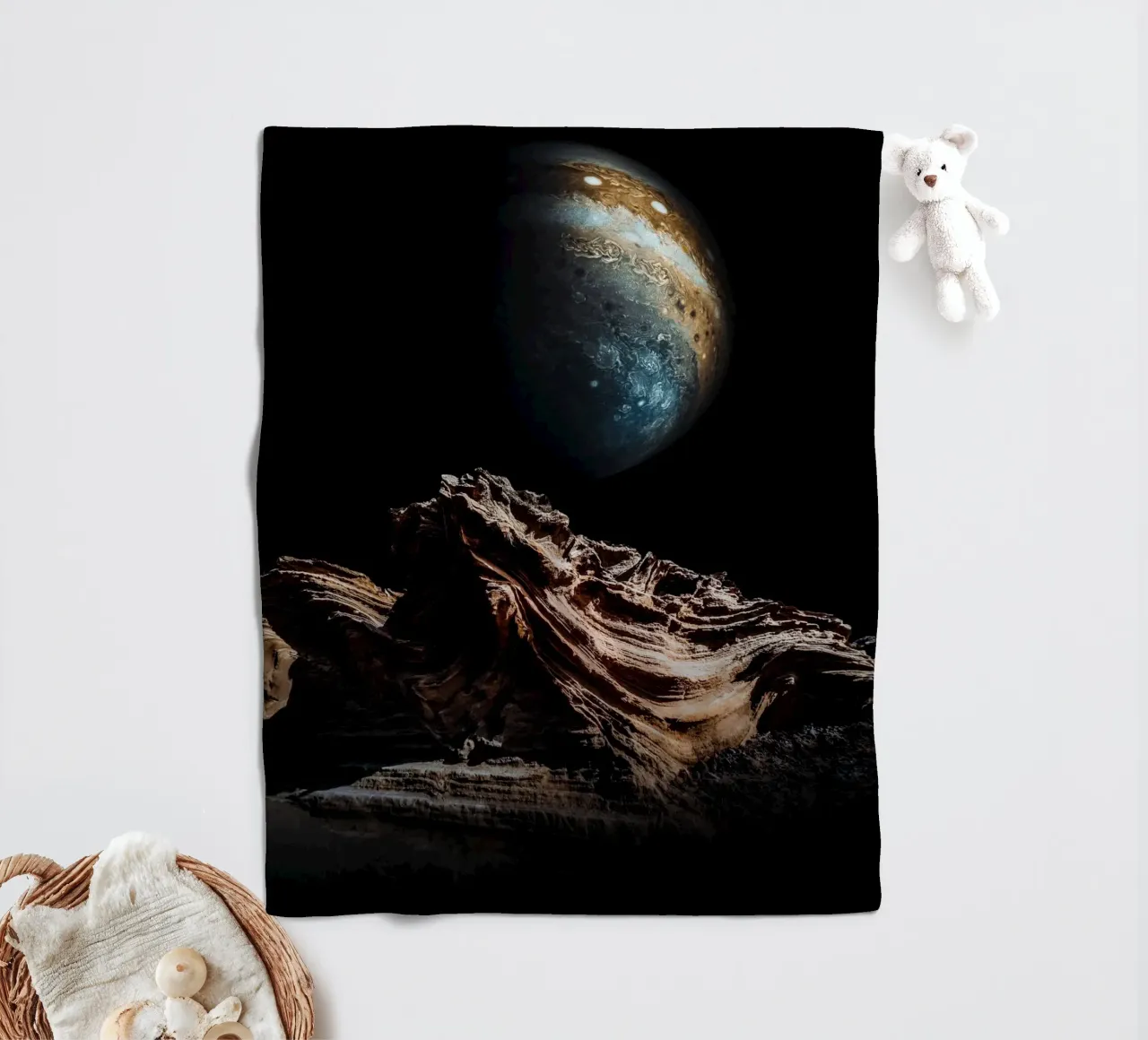 Juvanis fleecedeken van Stellar Dream Art