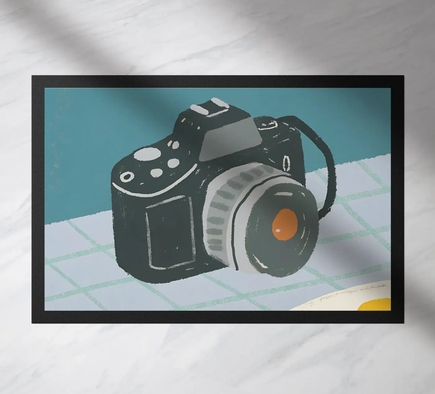 Spiegelreflexcamera deurmat van PERSONAL TOUCH