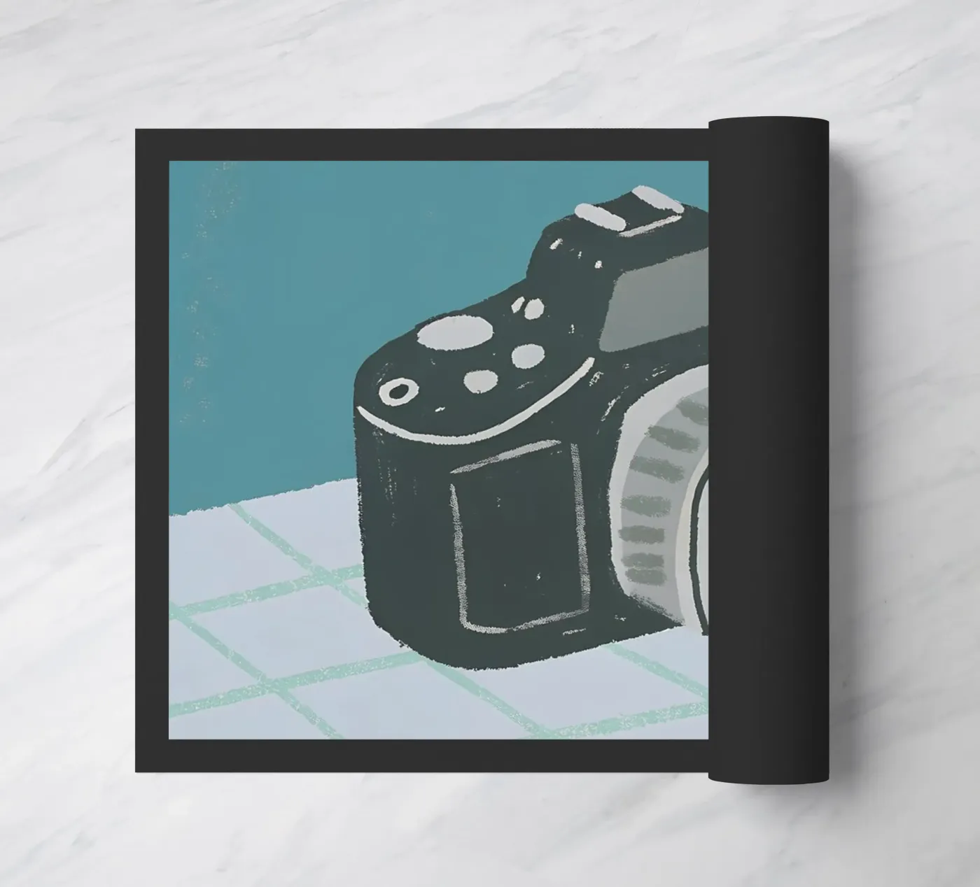 Spiegelreflexcamera deurmat van PERSONAL TOUCH