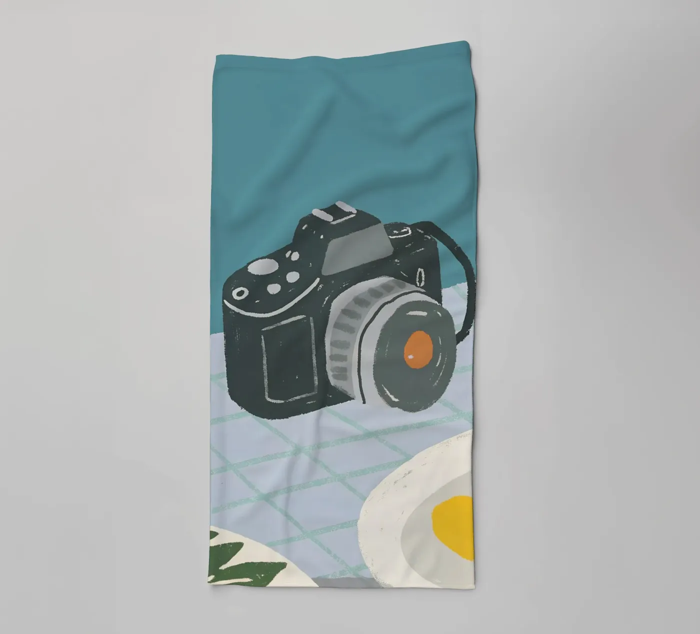 Spiegelreflexcamera badhanddoek van PERSONAL TOUCH