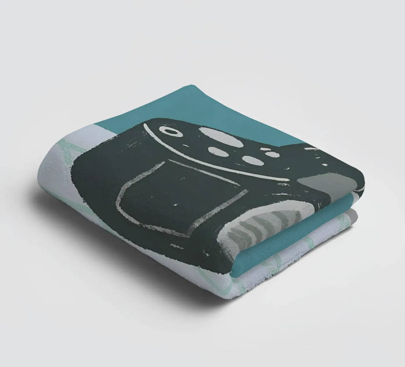 Spiegelreflexcamera badhanddoek van PERSONAL TOUCH