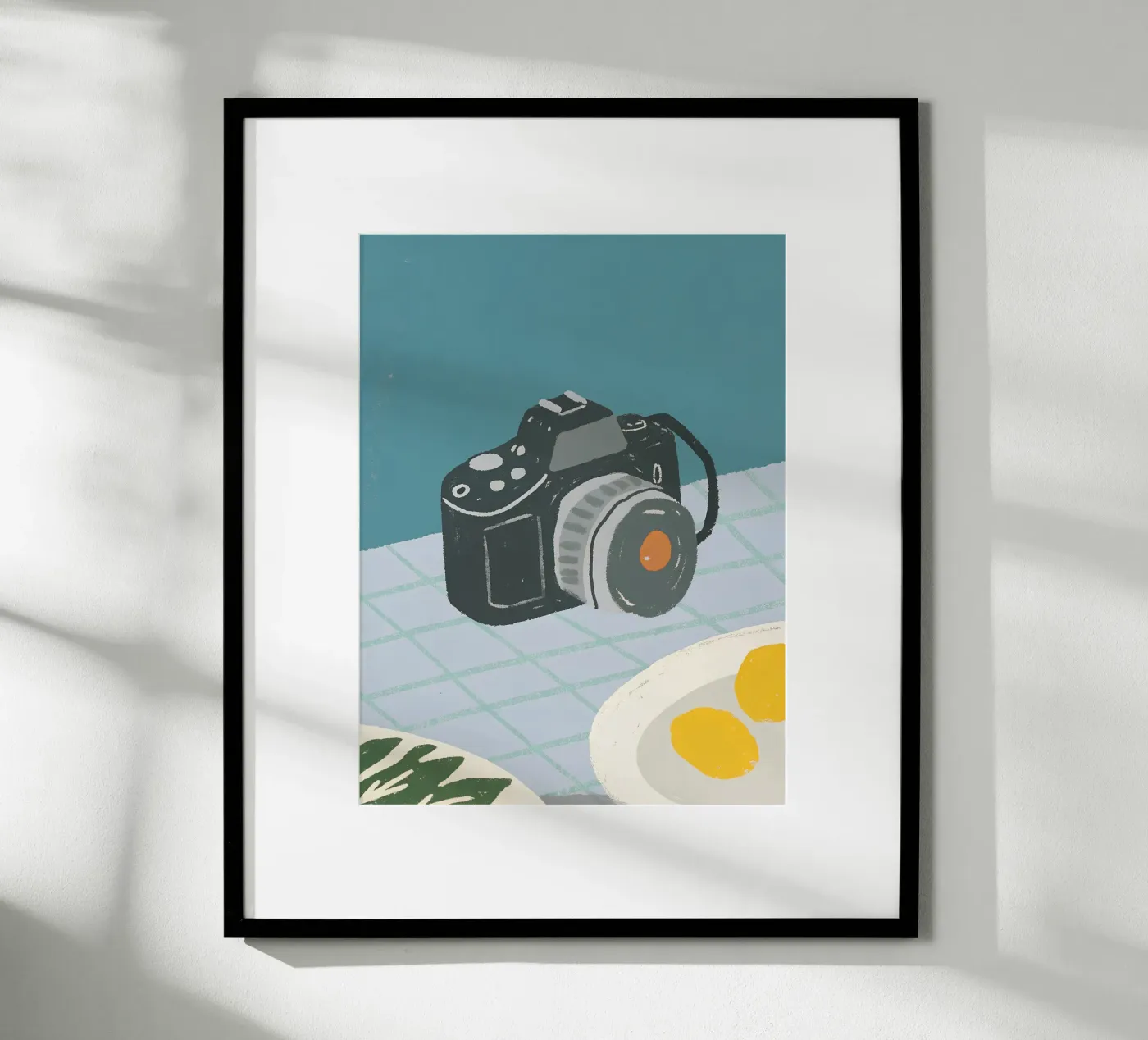 Spiegelreflexcamera poster van PERSONAL TOUCH