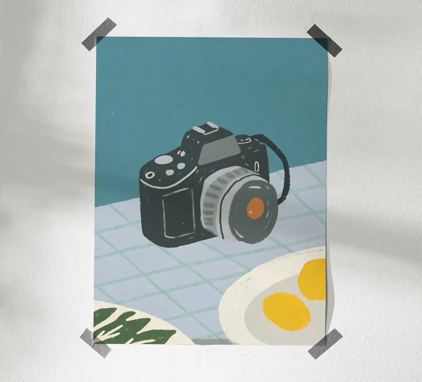 Spiegelreflexcamera poster van PERSONAL TOUCH
