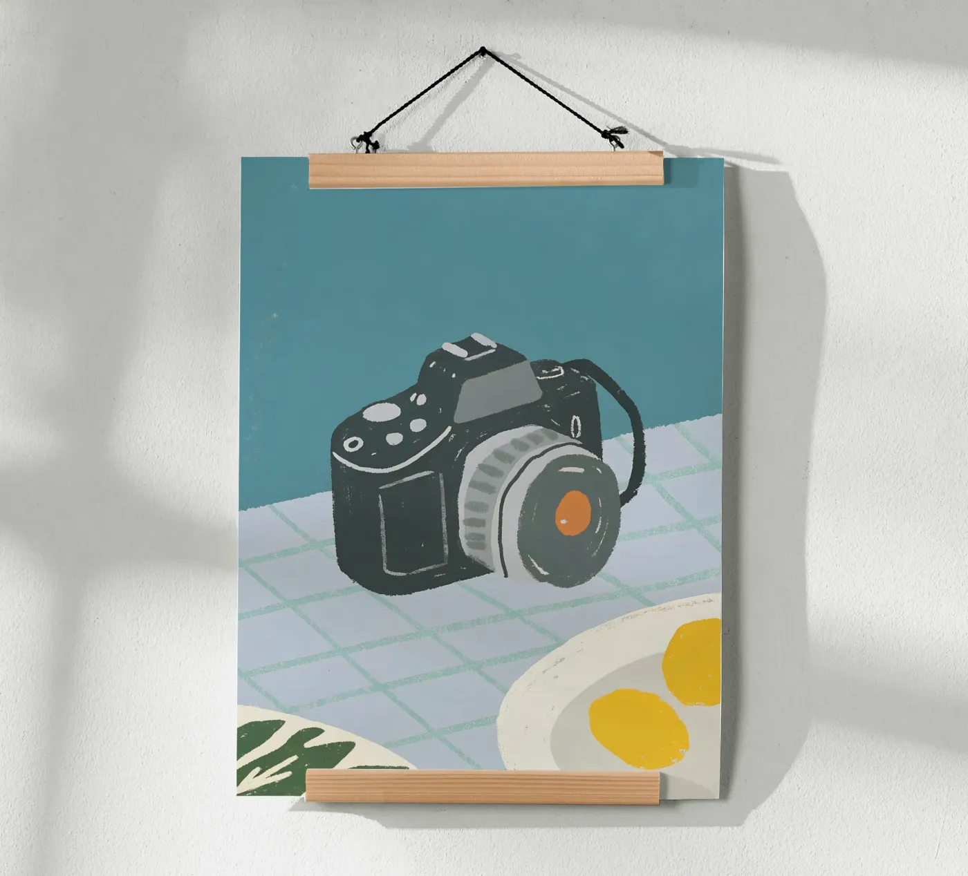 Spiegelreflexcamera poster van PERSONAL TOUCH