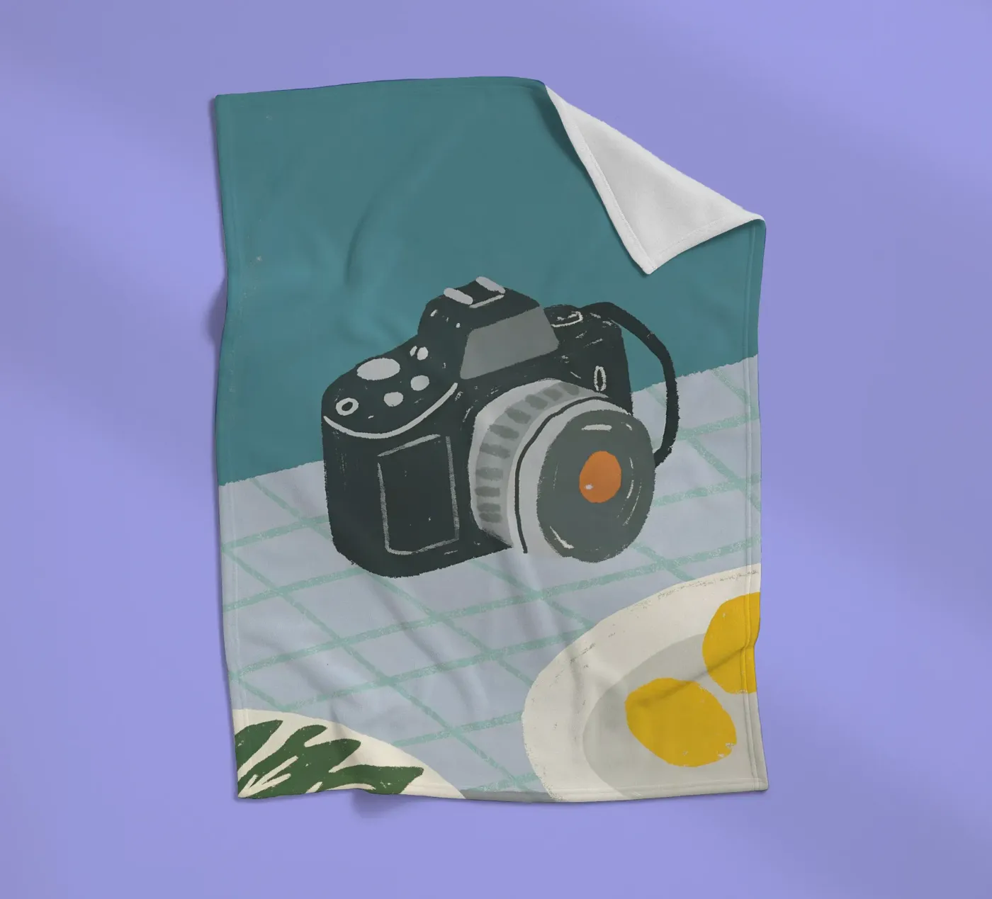 Spiegelreflexcamera fleecedeken van PERSONAL TOUCH