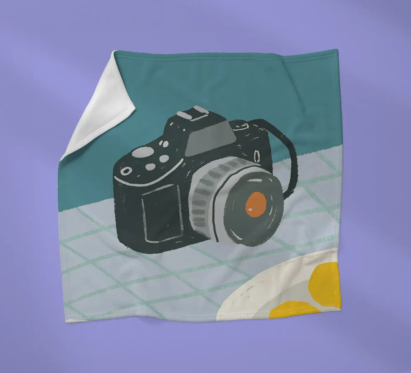 Spiegelreflexcamera fleecedeken van PERSONAL TOUCH