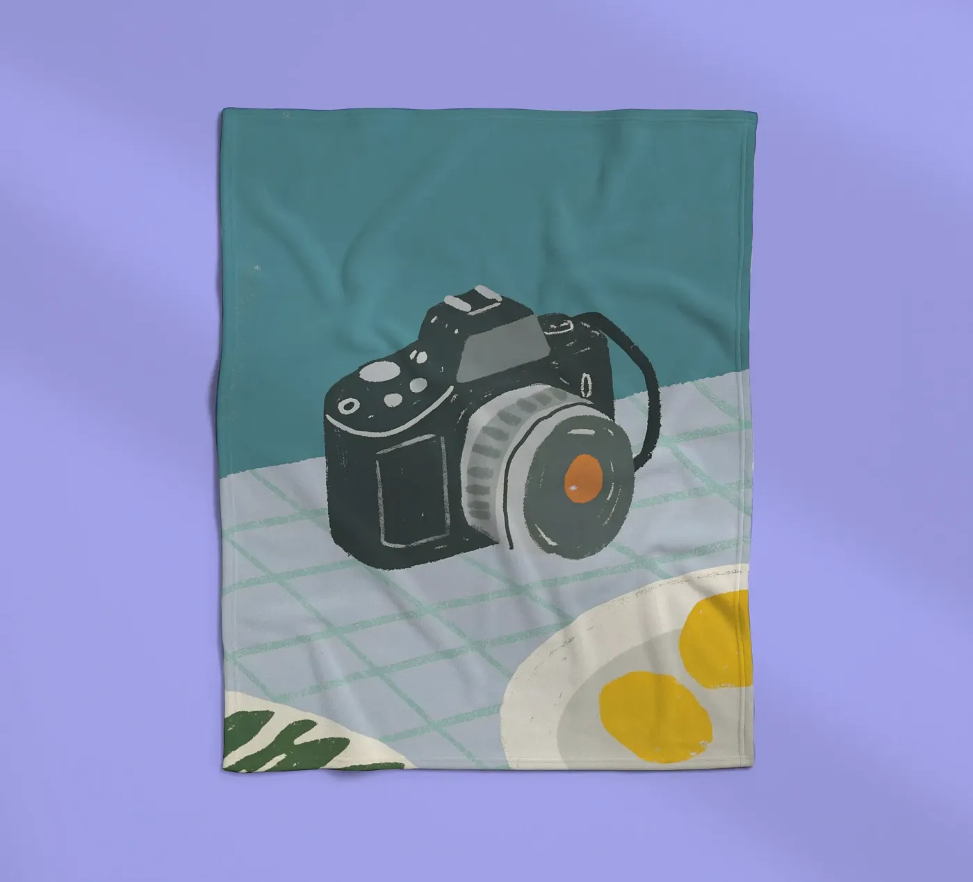 Spiegelreflexcamera fleecedeken van PERSONAL TOUCH