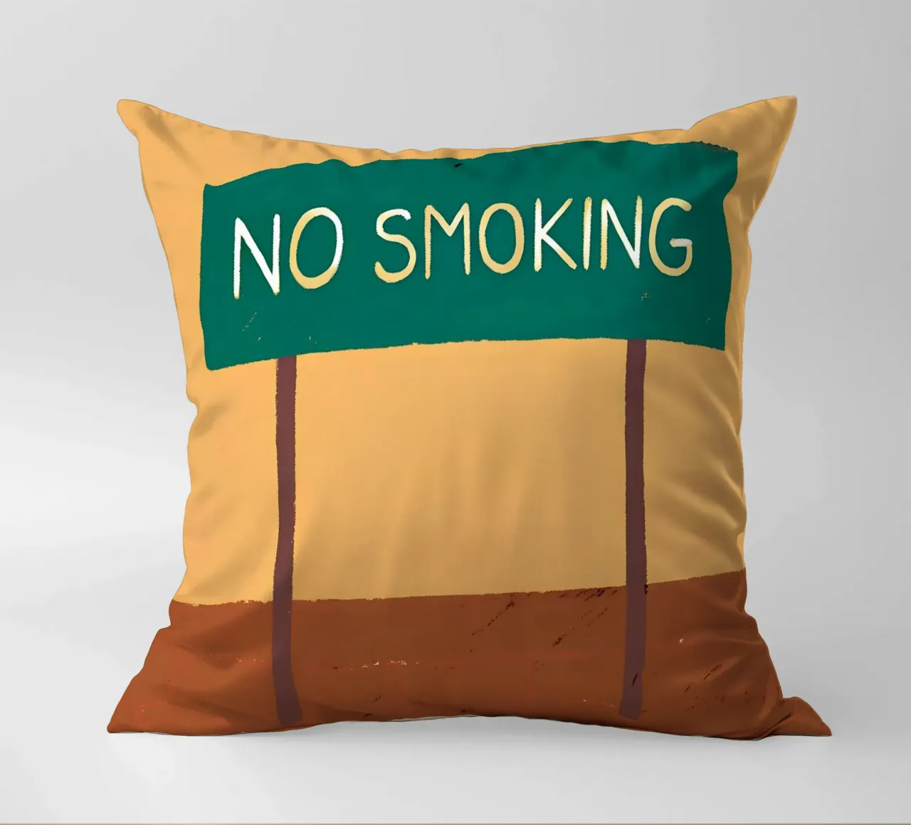No Smoking decorative cushion by PERSONAL TOUCH