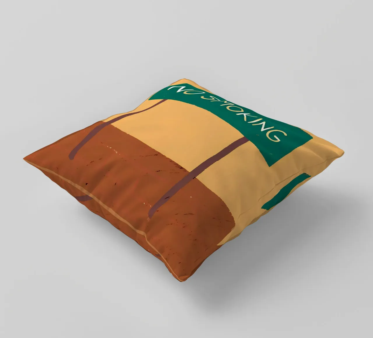 No Smoking decorative cushion by PERSONAL TOUCH