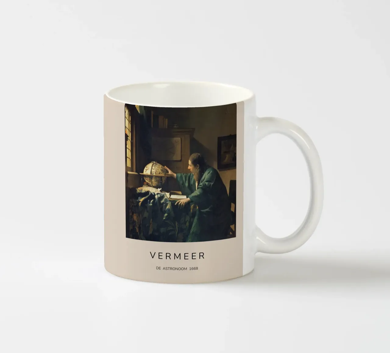 Vermeer - L'astronomo tazza in ceramica da ARTOTHEK