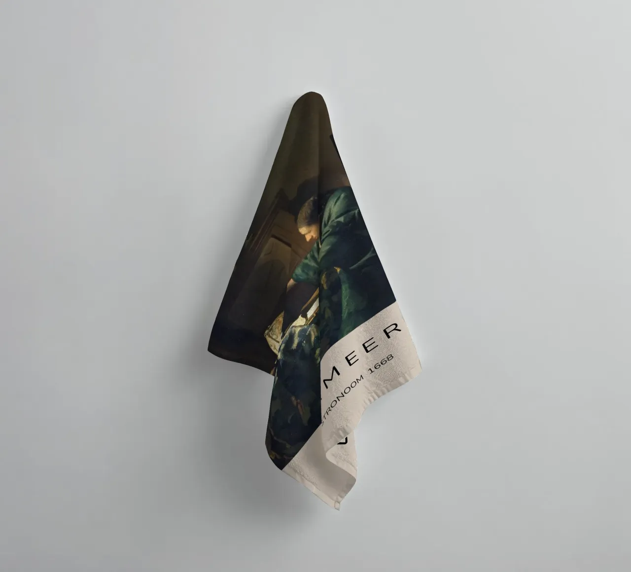 Vermeer - L'astronomo asciugamano da bagno da ARTOTHEK