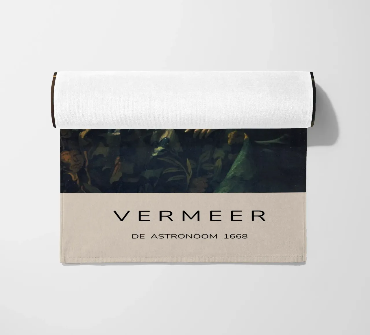 Vermeer - L'astronomo telo mare da ARTOTHEK