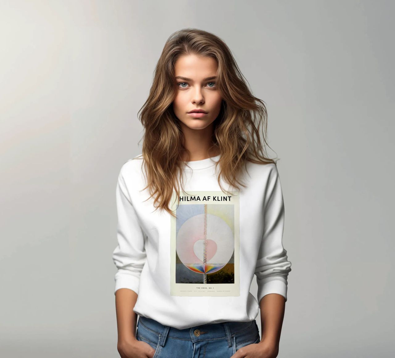 Hilma af Klint - The Dove, No. 1 felpa da Vintage by JUNIQE