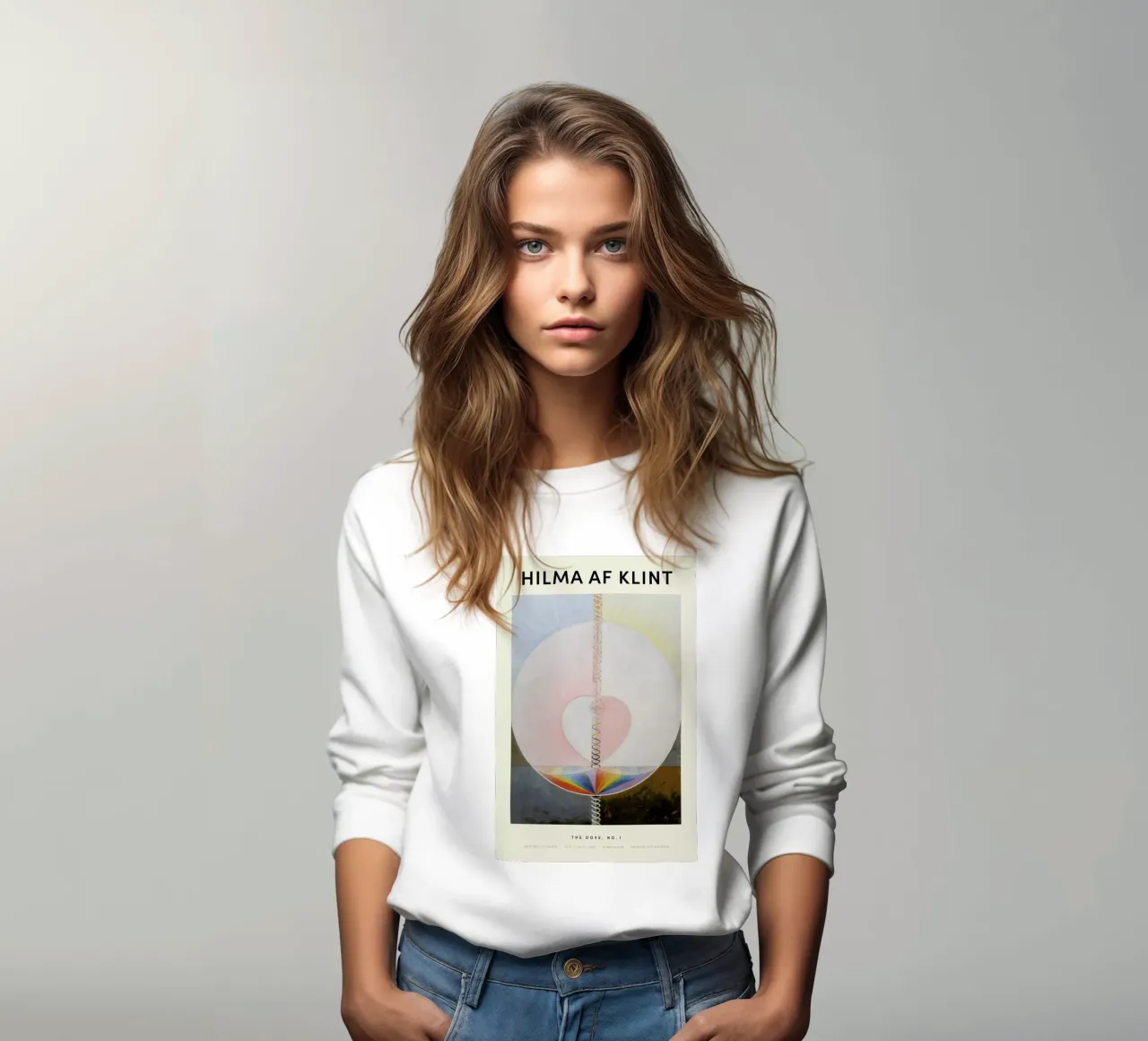 Hilma af Klint - The Dove, No. 1 sweat de Vintage by JUNIQE