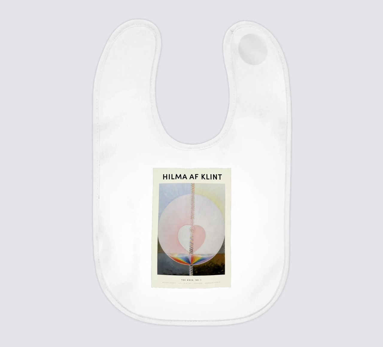 Hilma af Klint - The Dove, No. 1 bavaglino da Vintage by JUNIQE