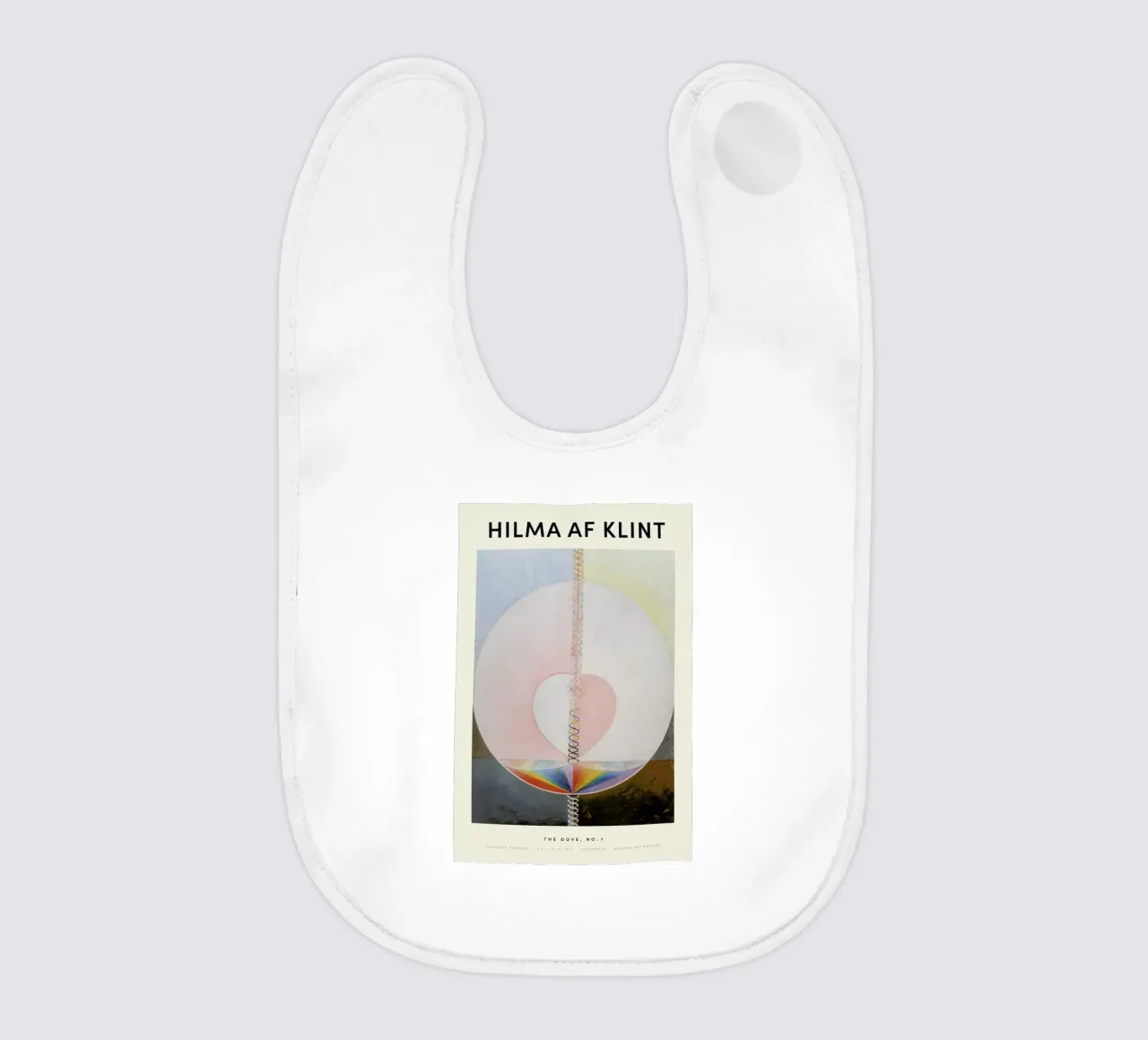 Hilma af Klint - The Dove, No. 1 bavaglino da Vintage by JUNIQE