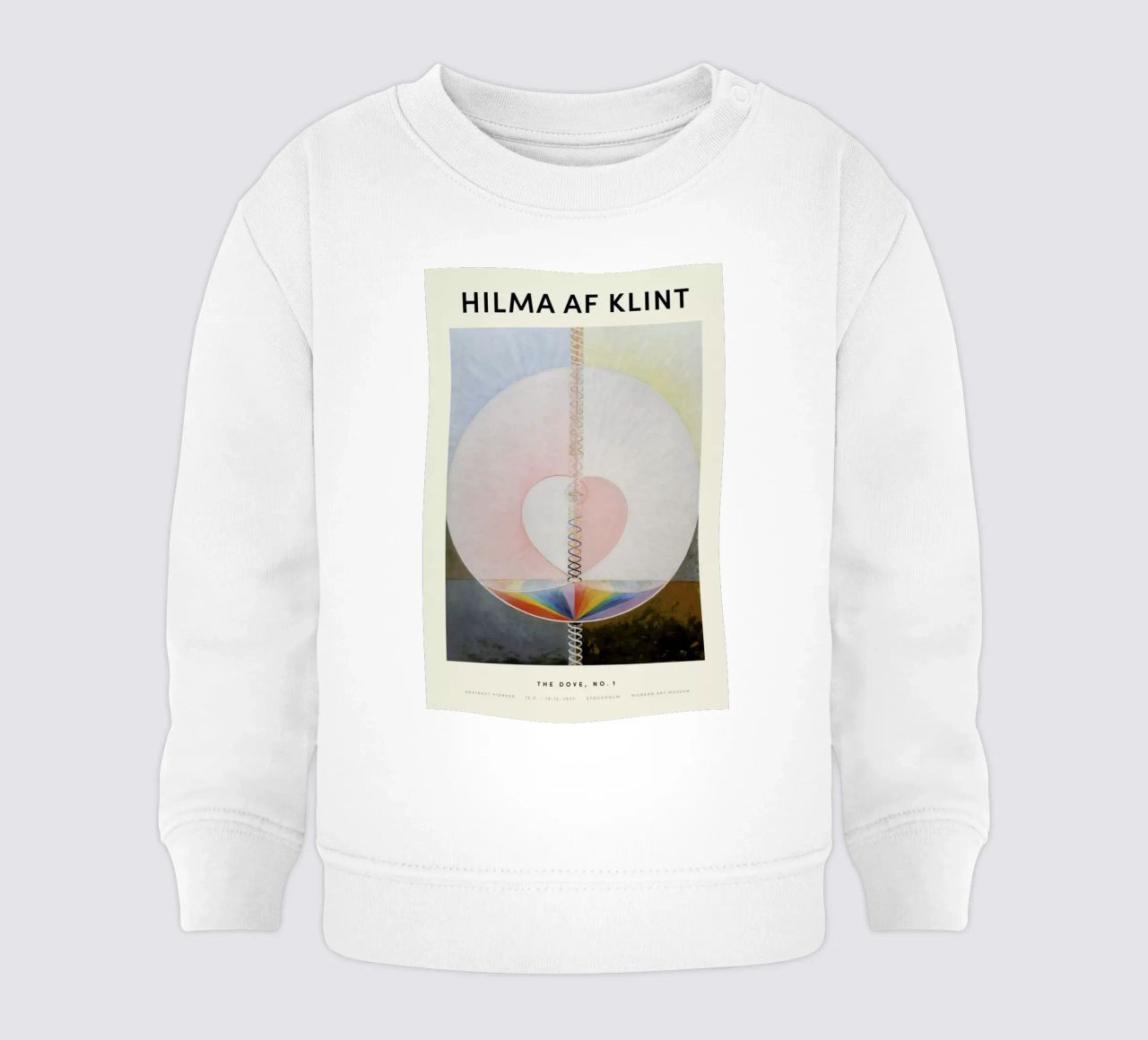 Hilma af Klint - The Dove, No. 1 felpa neonato da Vintage by JUNIQE