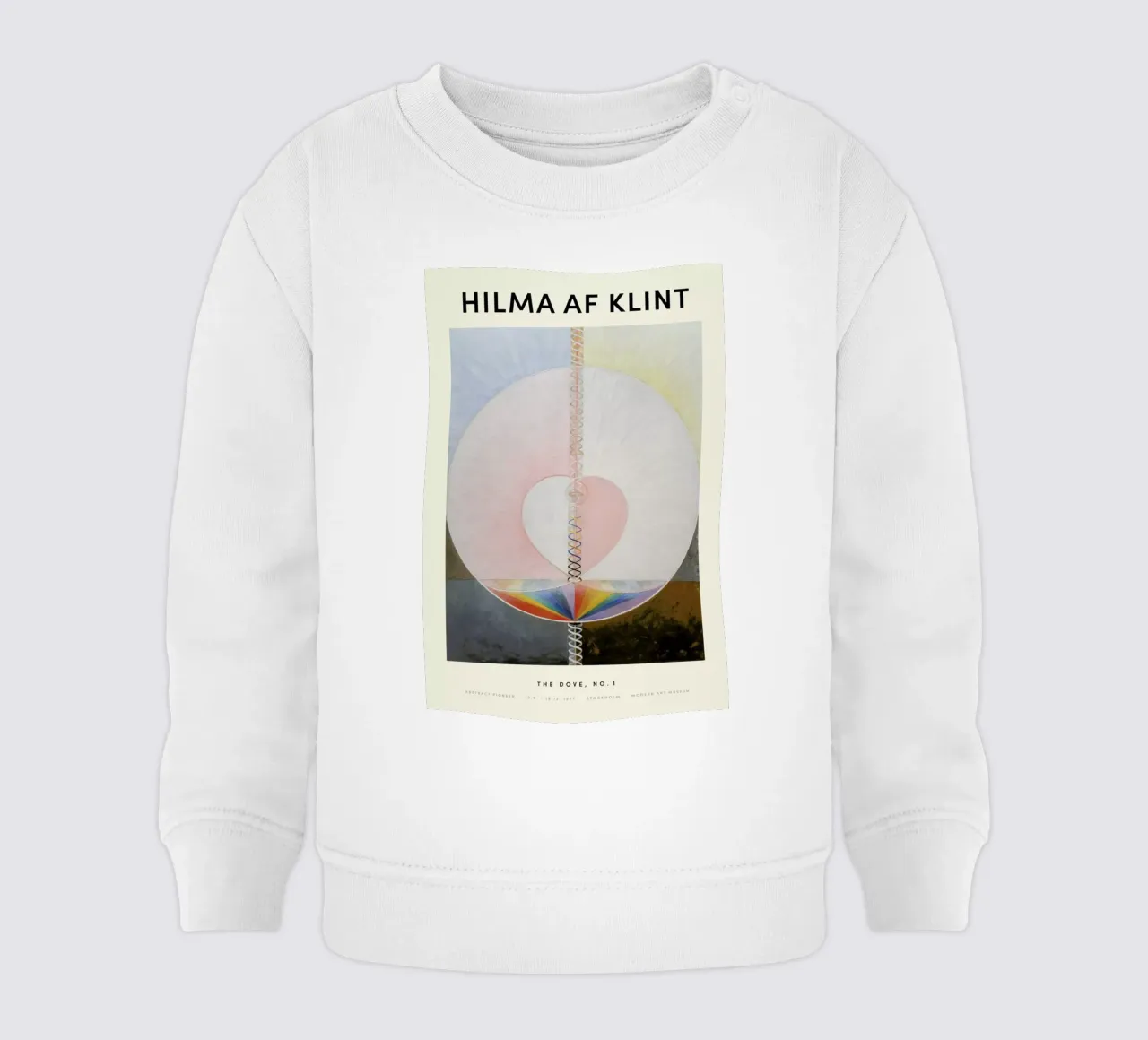 Hilma af Klint - The Dove, No. 1 felpa neonato da Vintage by JUNIQE