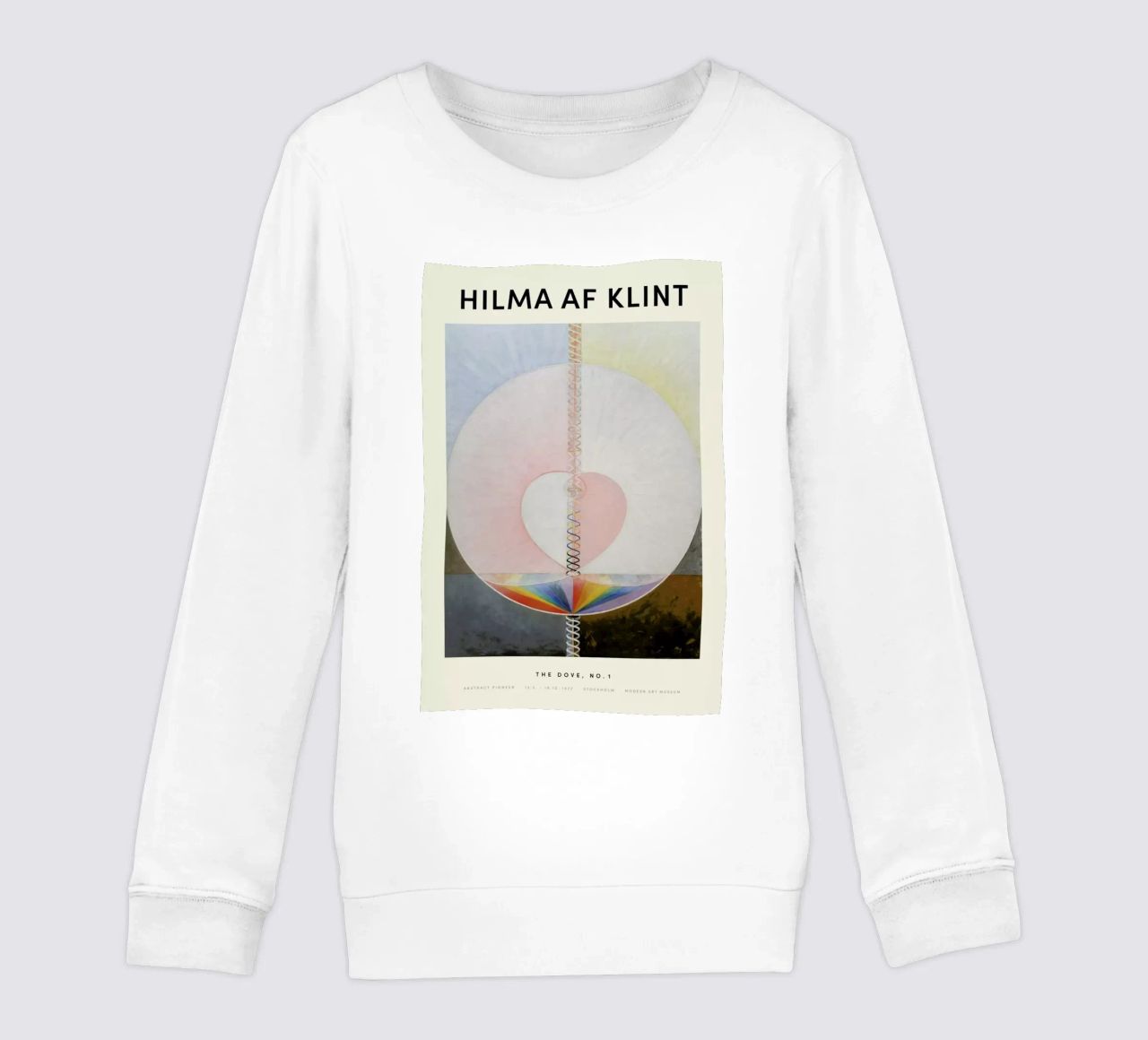 Hilma af Klint - The Dove, No. 1 felpa bambino da Vintage by JUNIQE